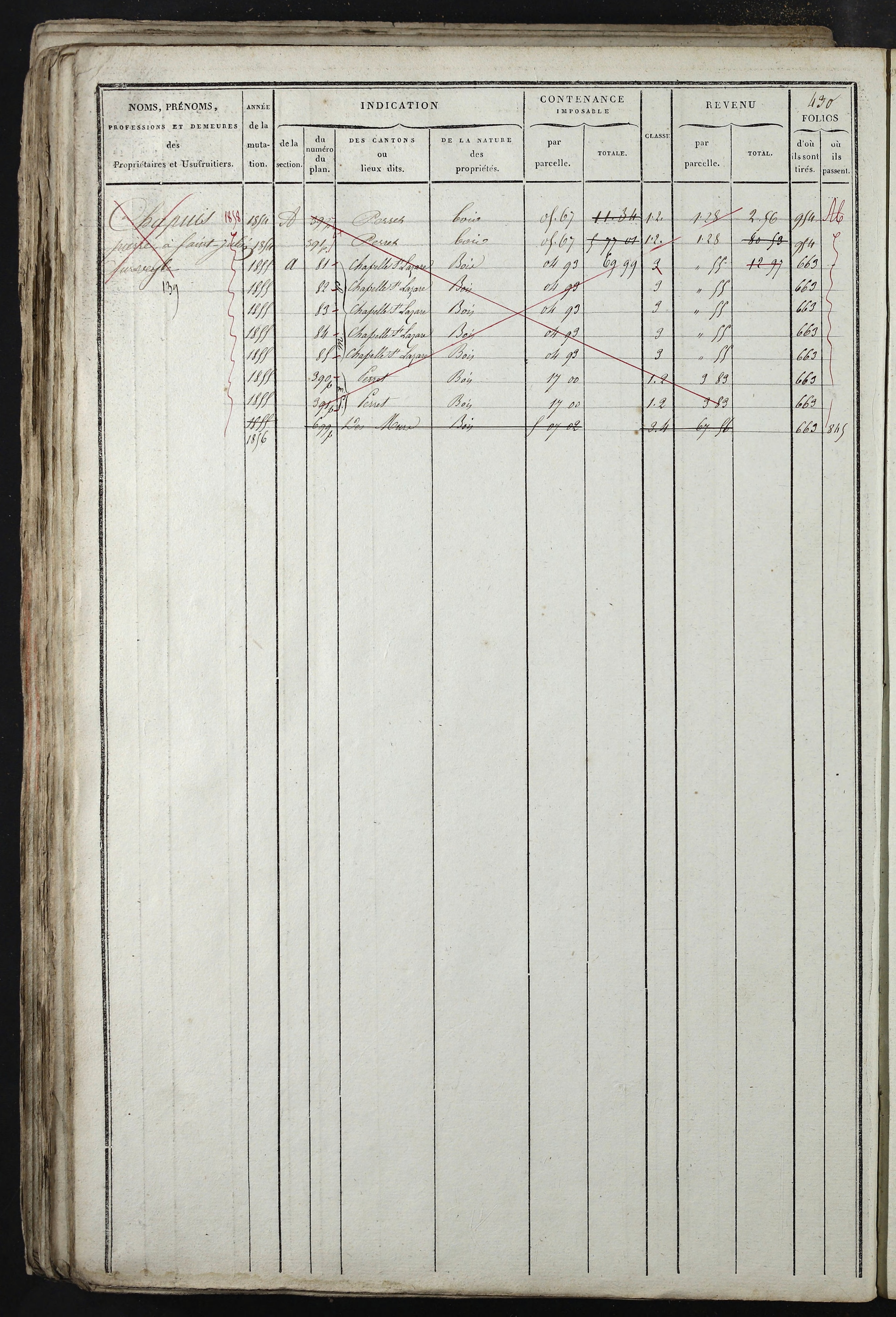 Relevant - 3 P 741 - 3 P 741 -  Folios 1 à 980  (1832-1846)