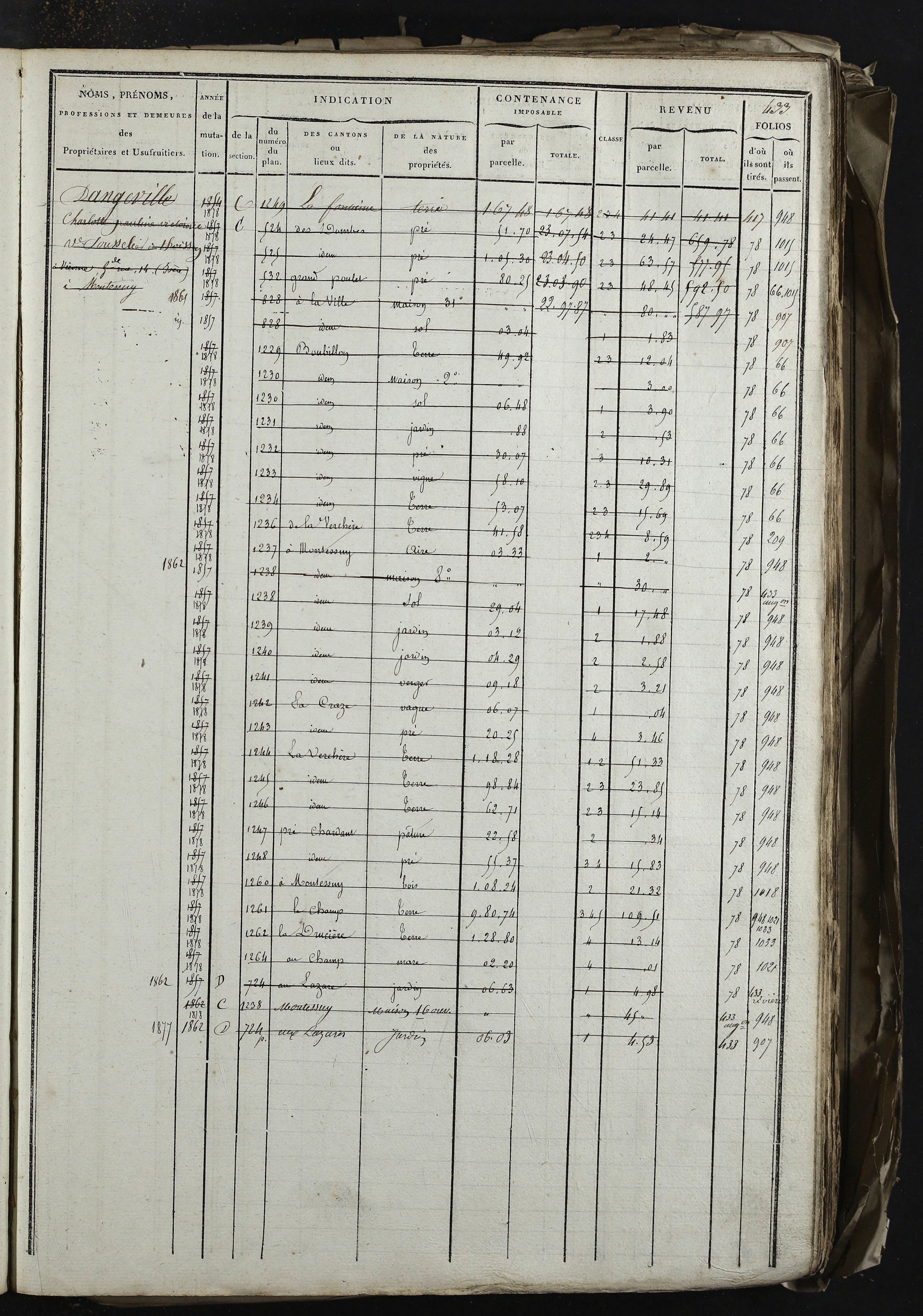 Relevant - 3 P 741 - 3 P 741 -  Folios 1 à 980  (1832-1846)