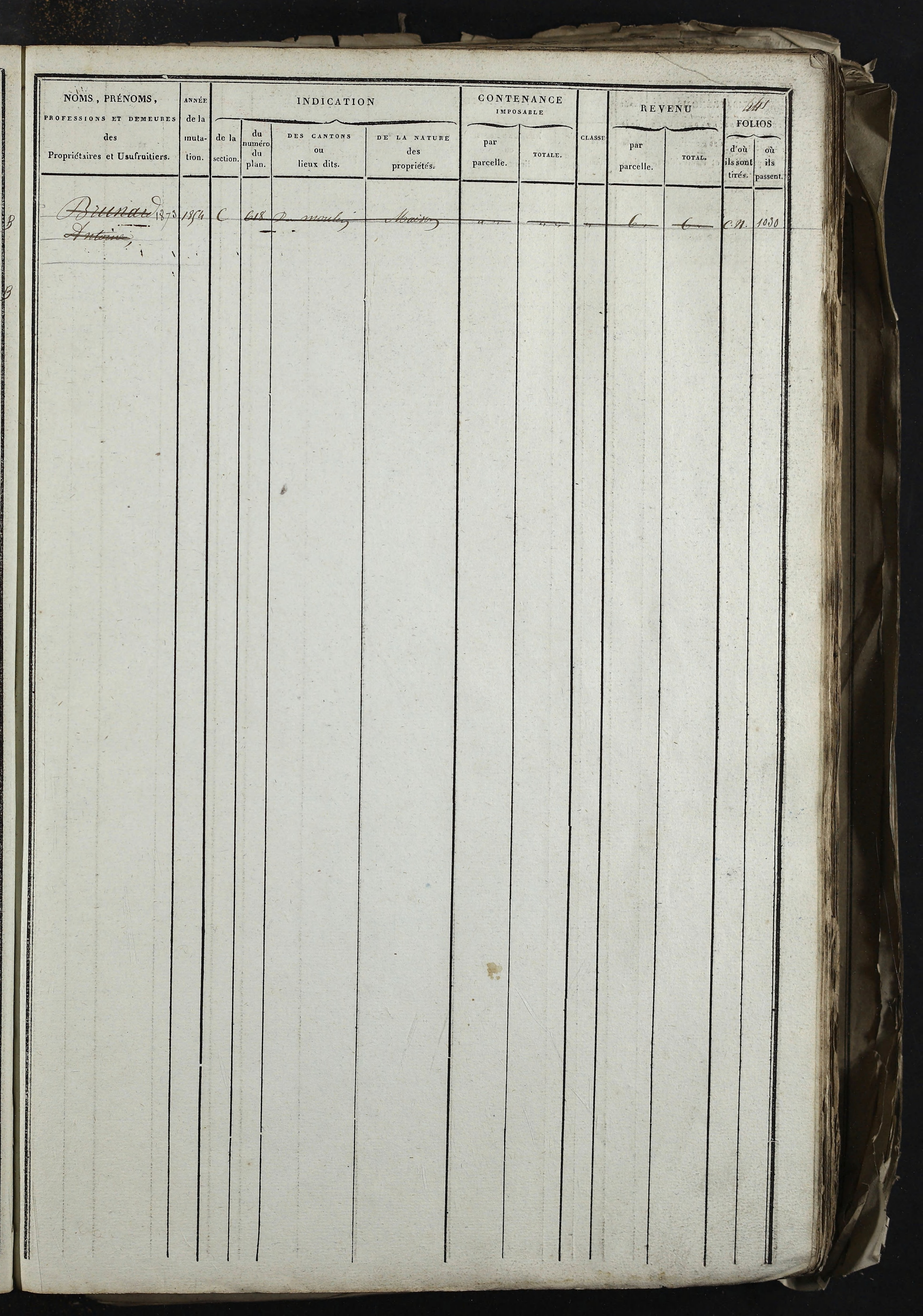 Relevant - 3 P 741 - 3 P 741 -  Folios 1 à 980  (1832-1846)