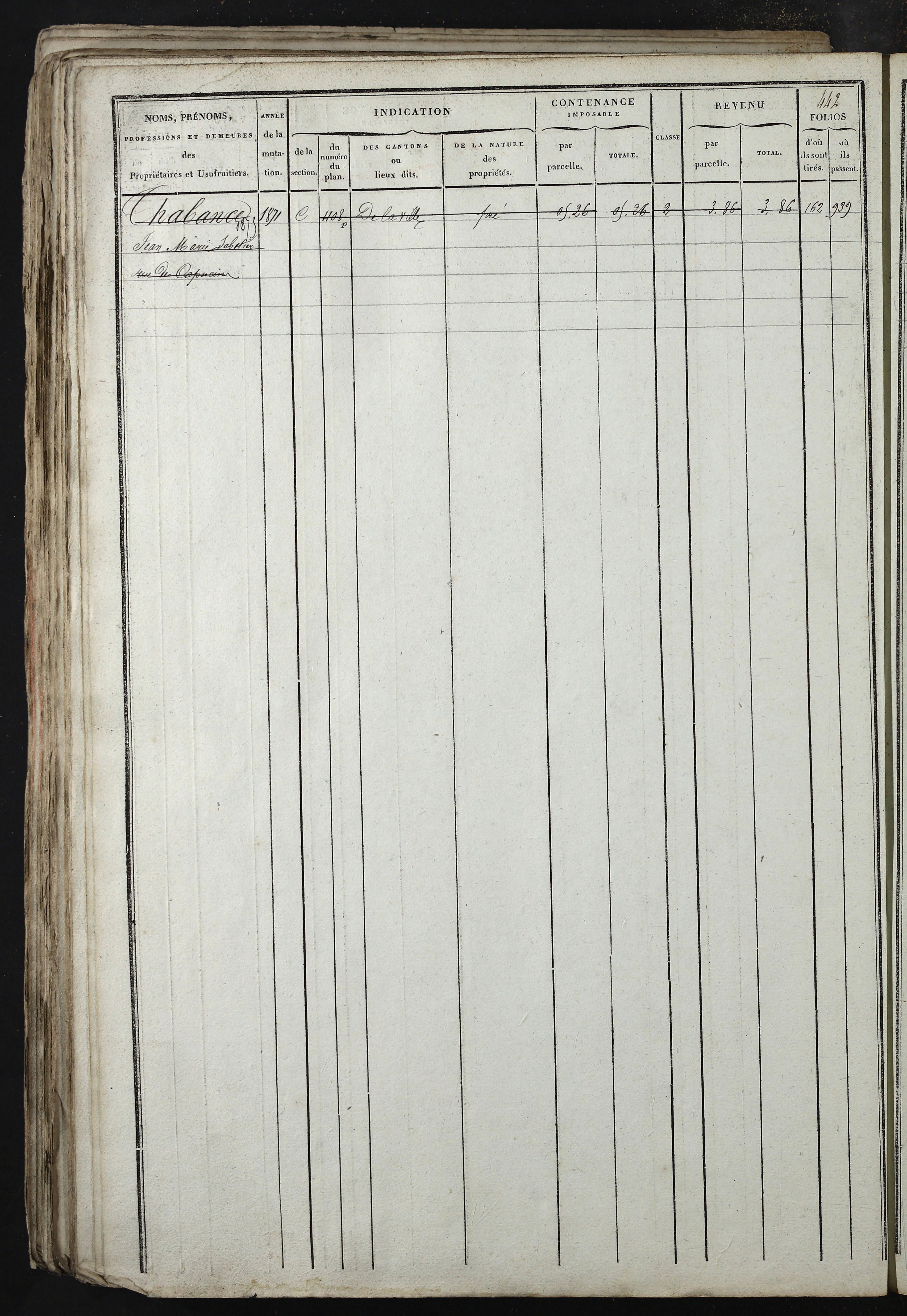 Relevant - 3 P 741 - 3 P 741 -  Folios 1 à 980  (1832-1846)