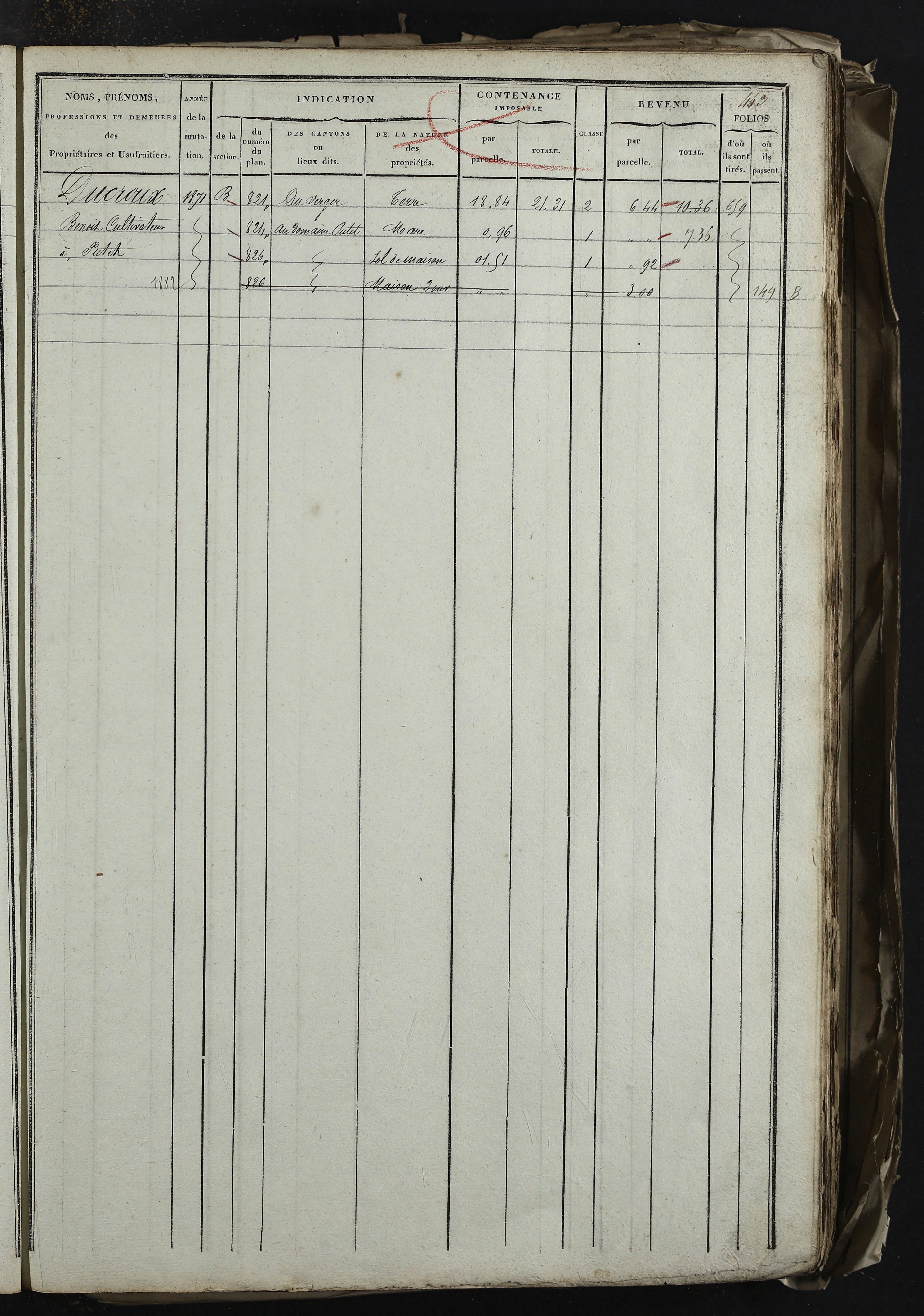 Relevant - 3 P 741 - 3 P 741 -  Folios 1 à 980  (1832-1846)