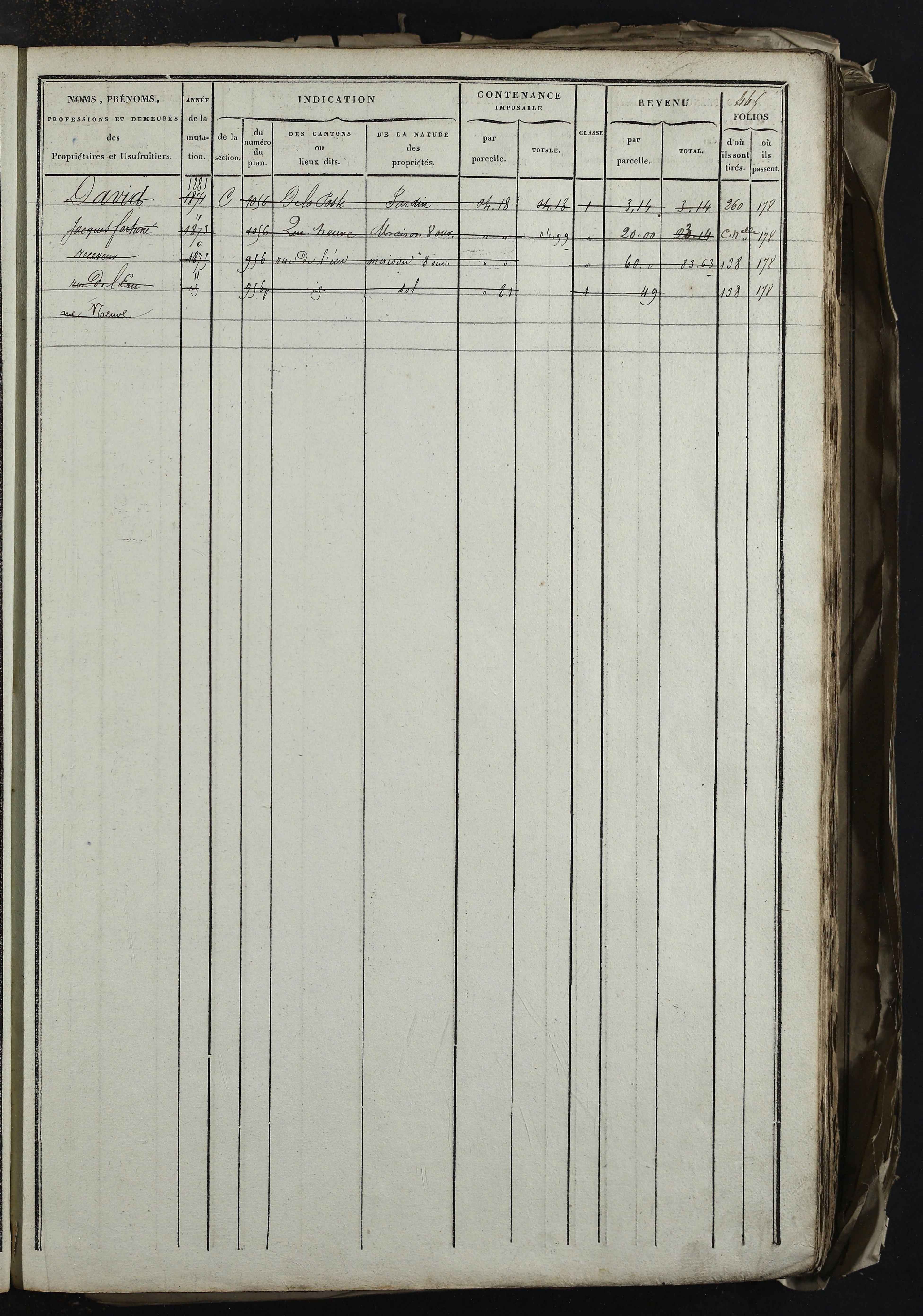 Relevant - 3 P 741 - 3 P 741 -  Folios 1 à 980  (1832-1846)