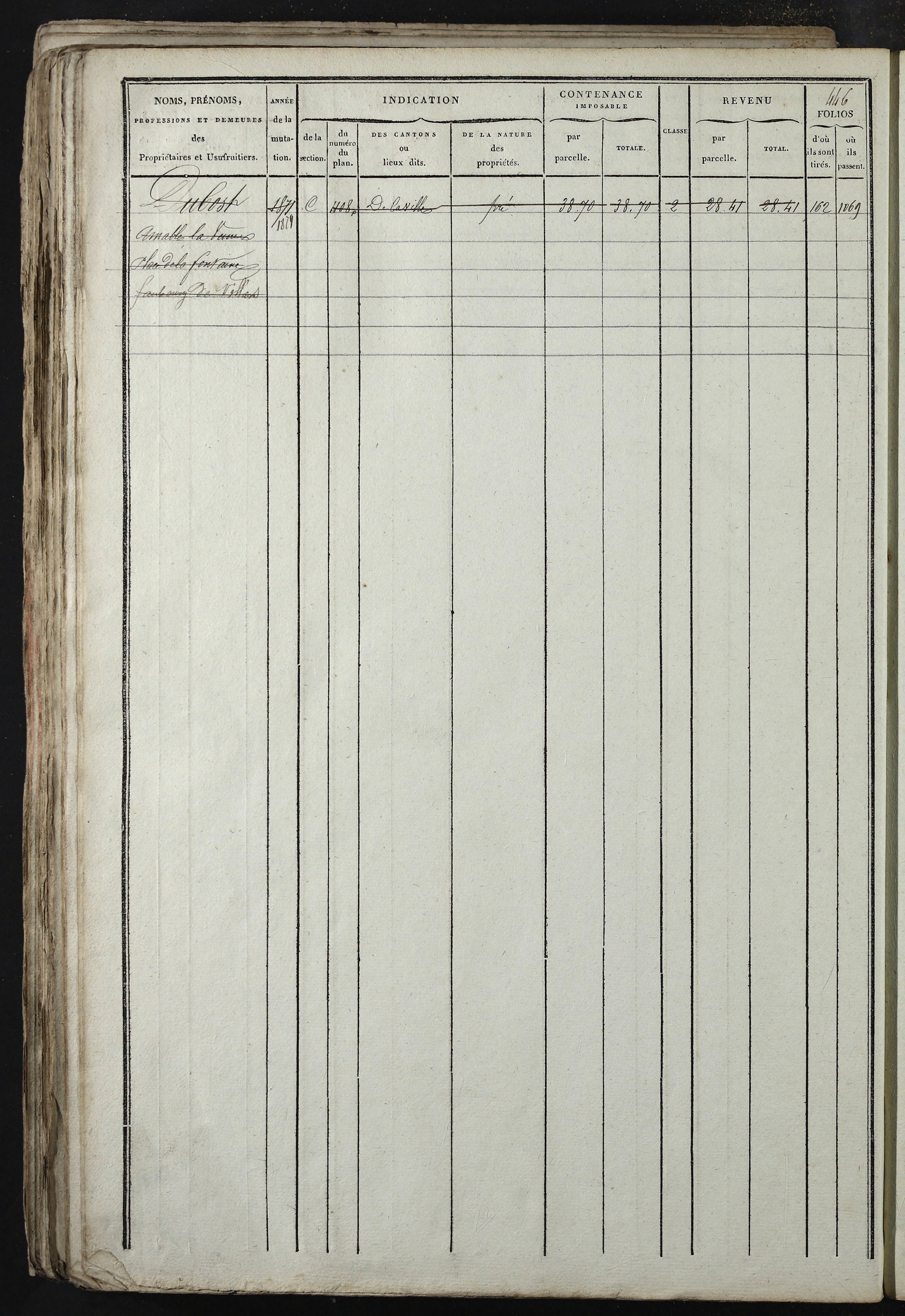 Relevant - 3 P 741 - 3 P 741 -  Folios 1 à 980  (1832-1846)