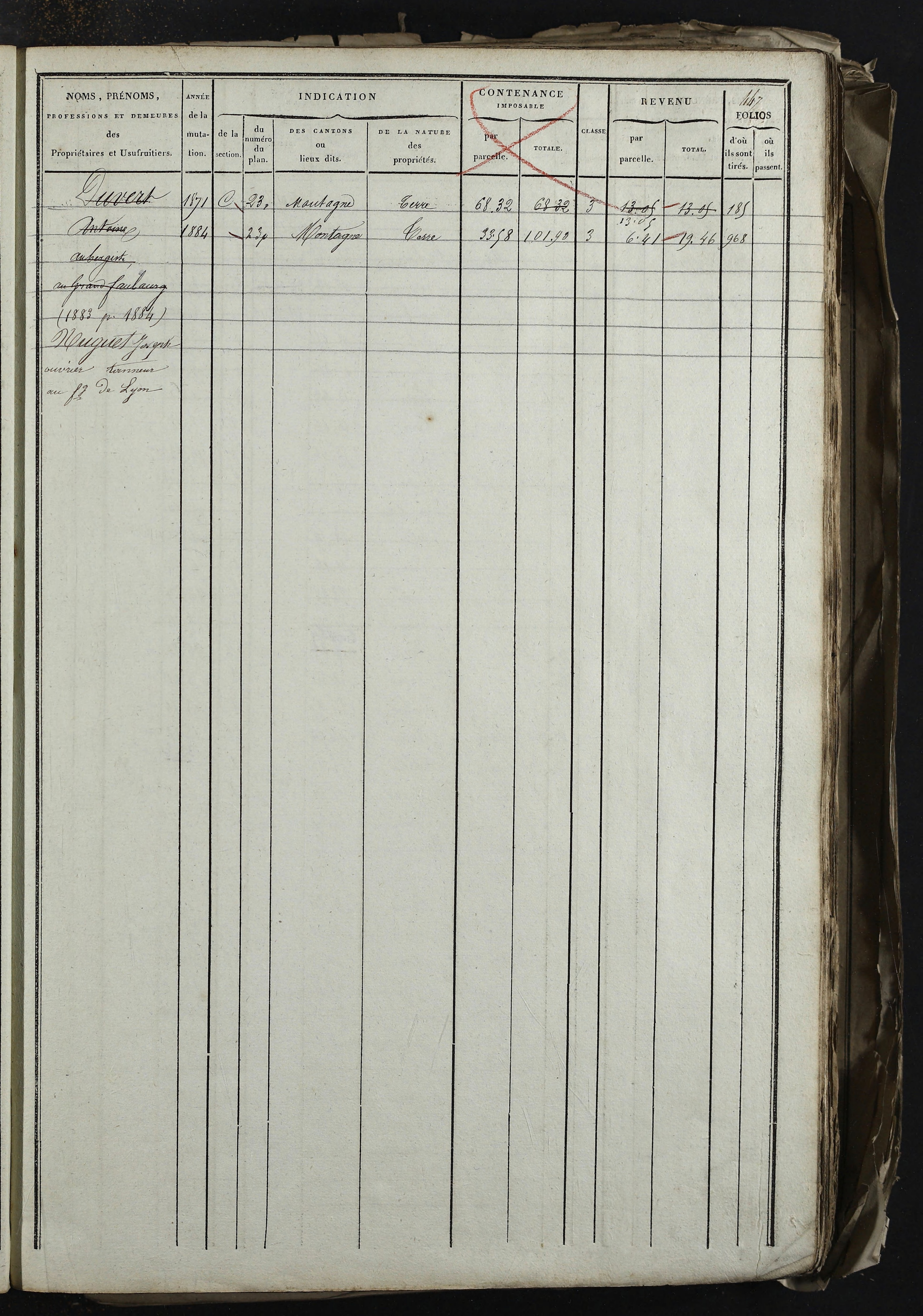 Relevant - 3 P 741 - 3 P 741 -  Folios 1 à 980  (1832-1846)