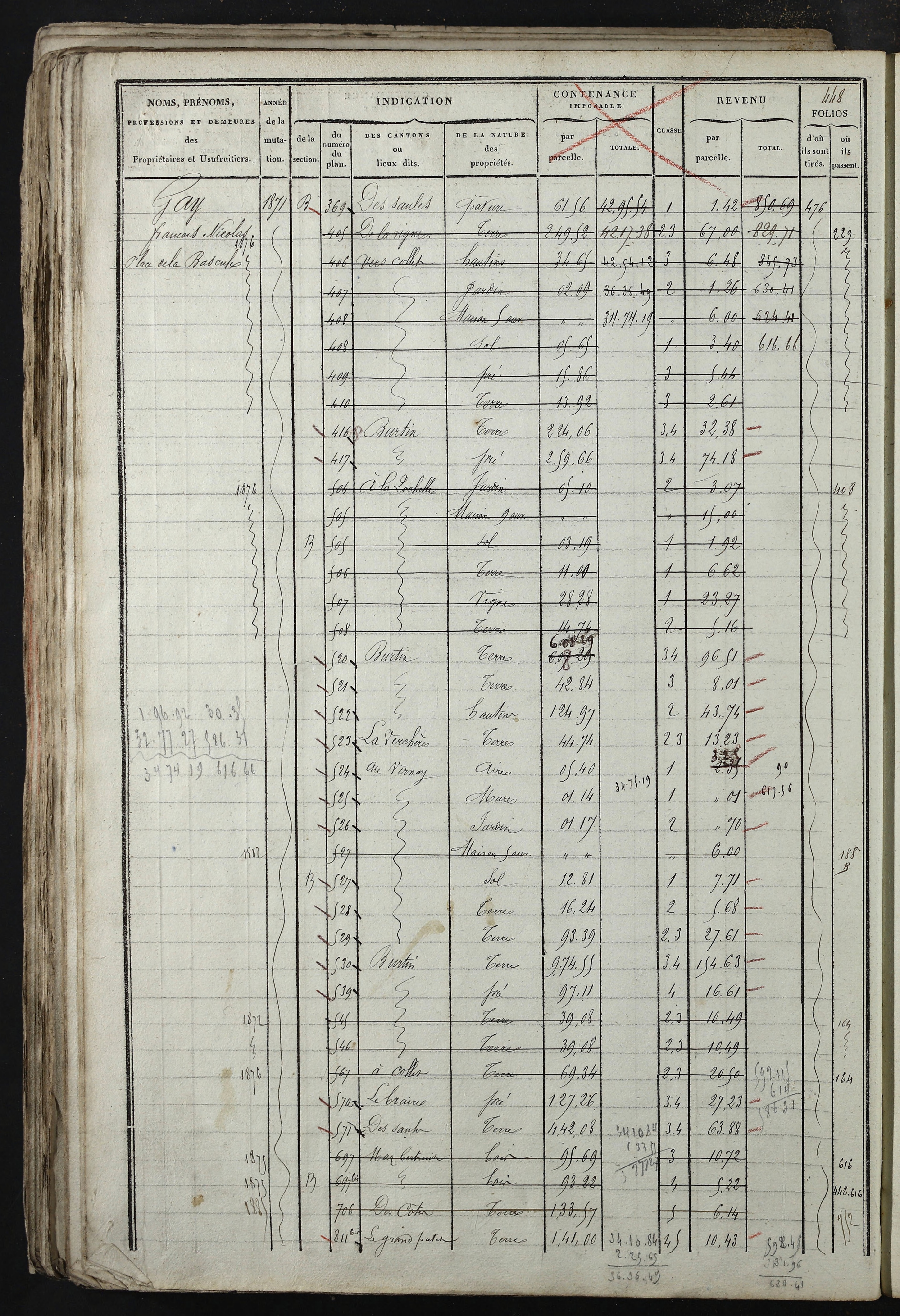 Relevant - 3 P 741 - 3 P 741 -  Folios 1 à 980  (1832-1846)