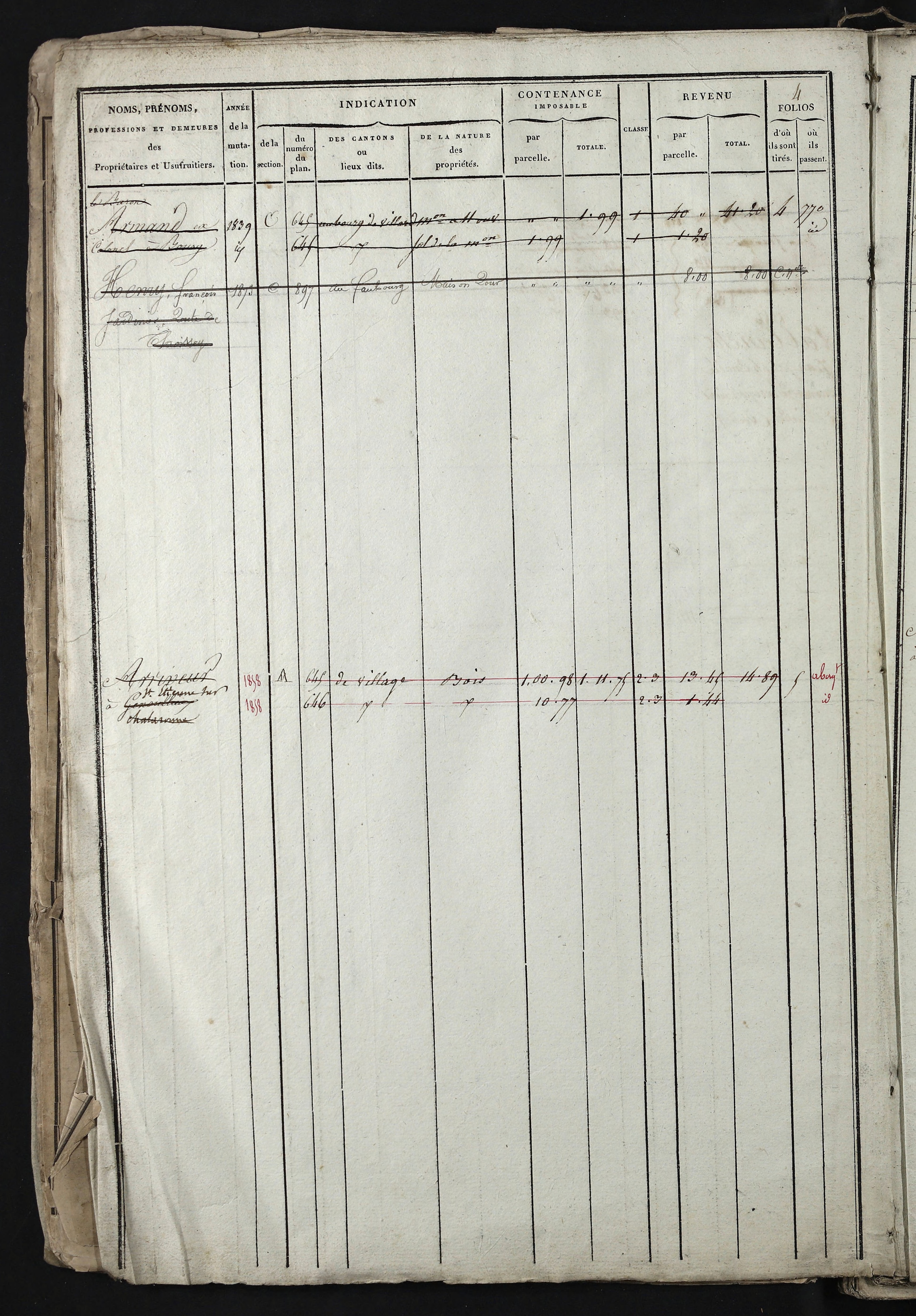 Relevant - 3 P 741 - 3 P 741 -  Folios 1 à 980  (1832-1846)