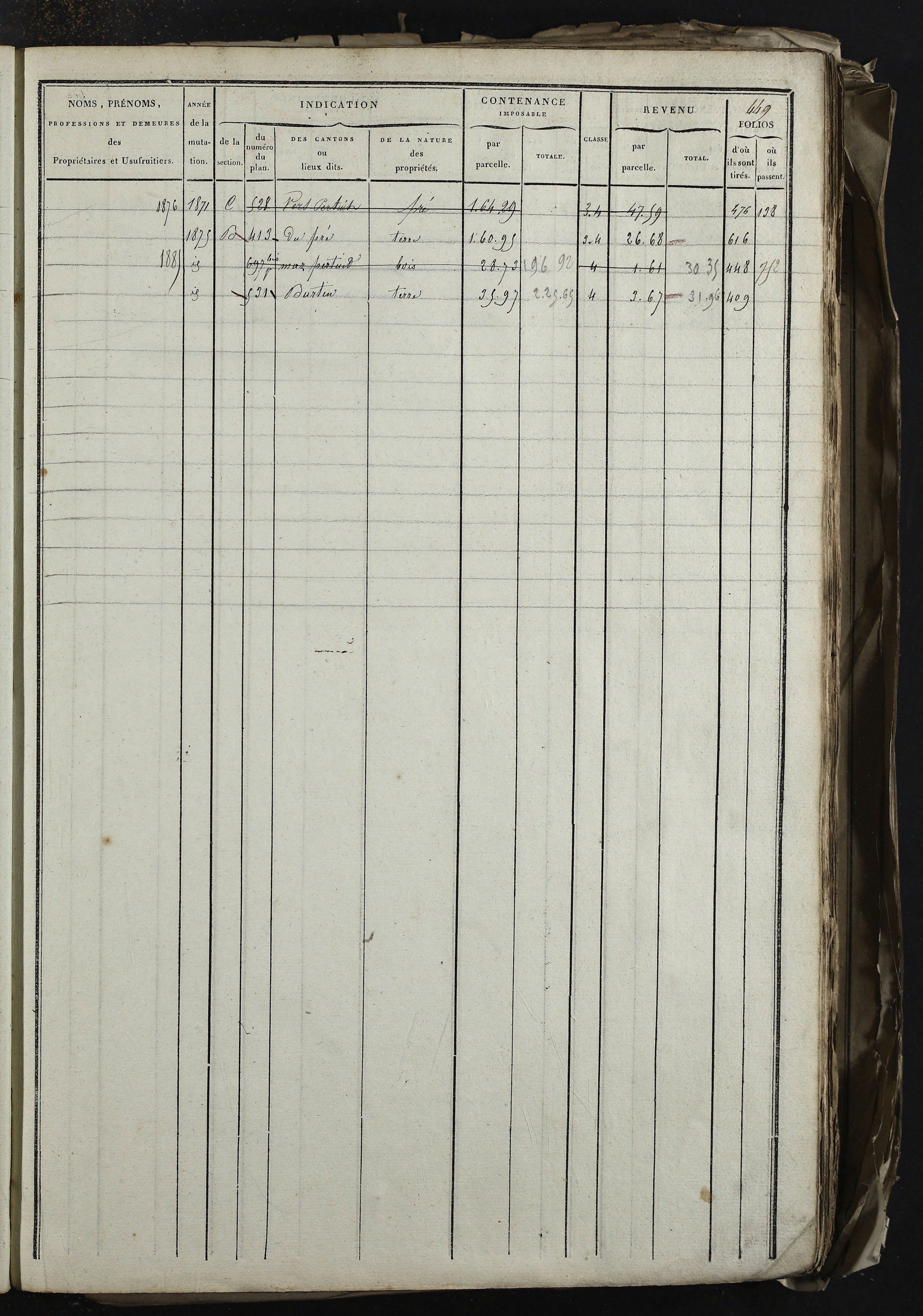 Relevant - 3 P 741 - 3 P 741 -  Folios 1 à 980  (1832-1846)