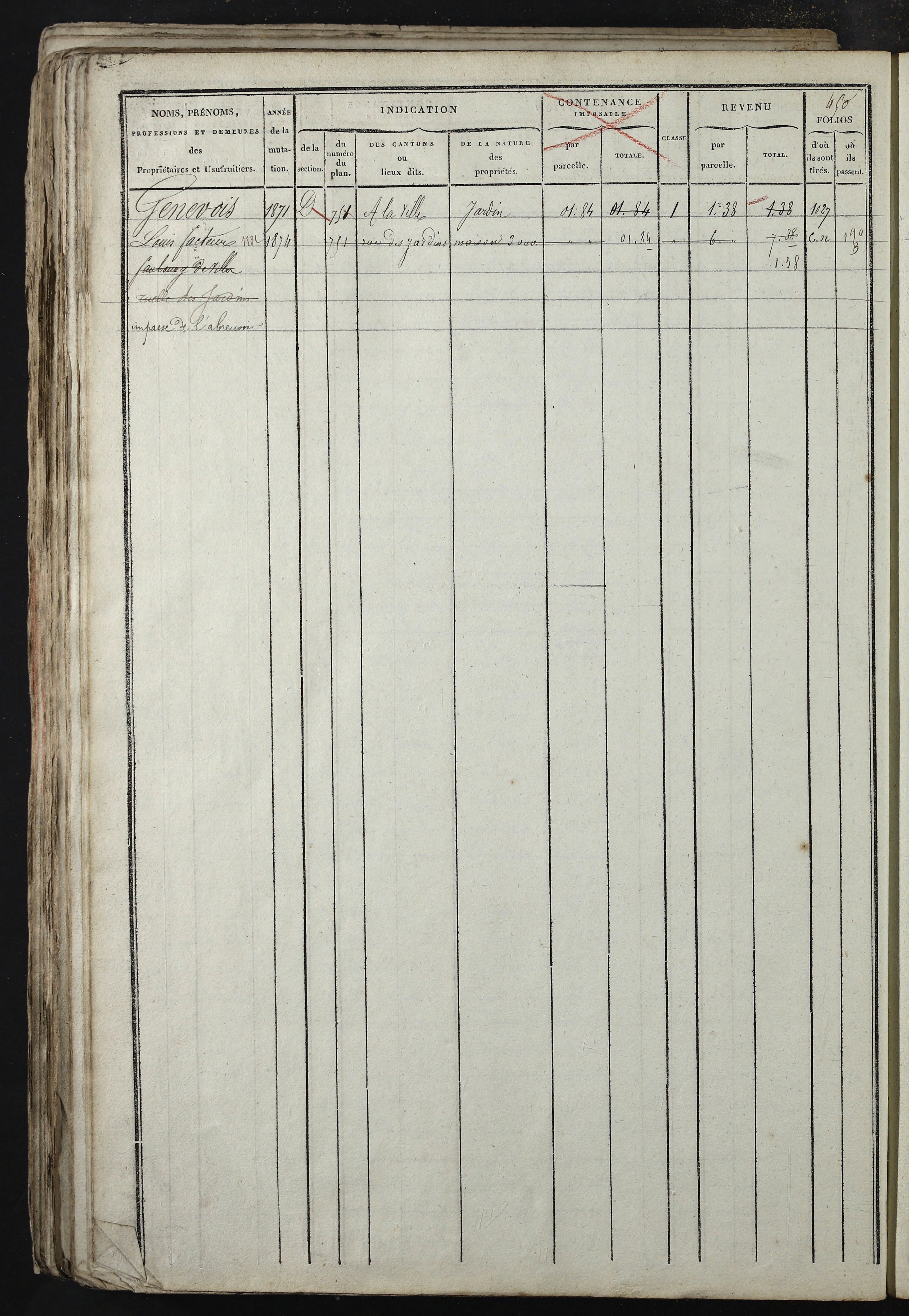Relevant - 3 P 741 - 3 P 741 -  Folios 1 à 980  (1832-1846)