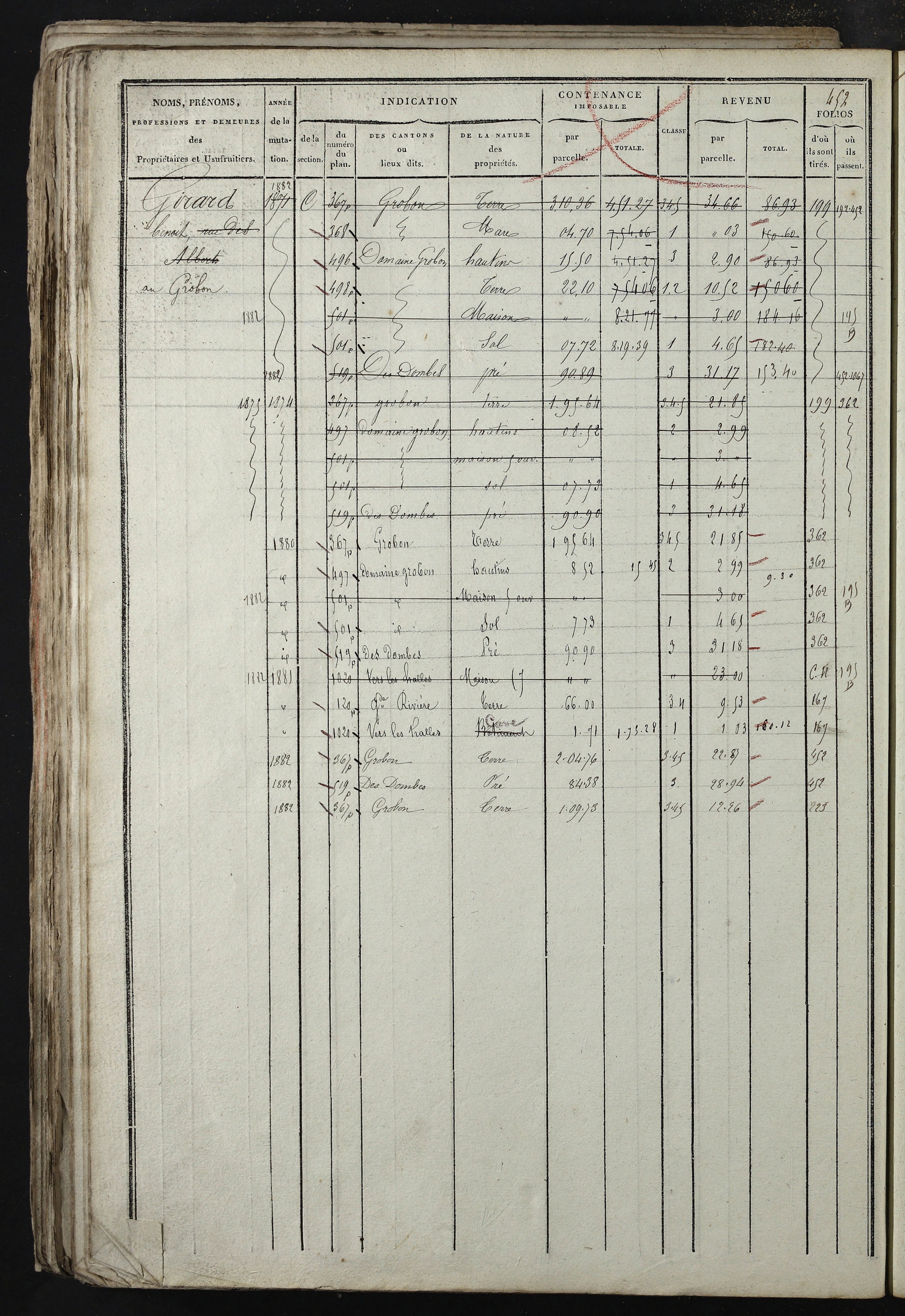 Relevant - 3 P 741 - 3 P 741 -  Folios 1 à 980  (1832-1846)