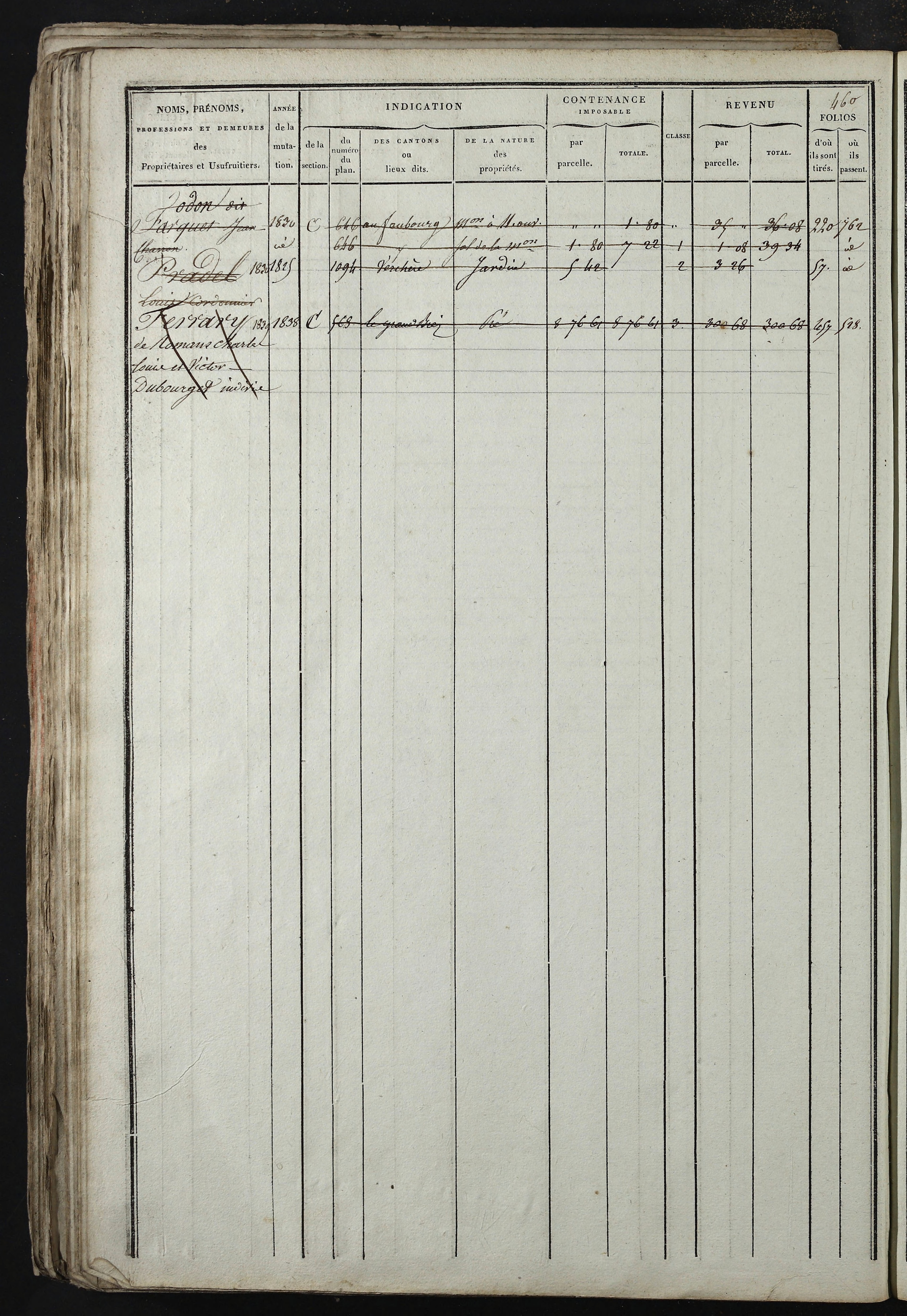 Relevant - 3 P 741 - 3 P 741 -  Folios 1 à 980  (1832-1846)
