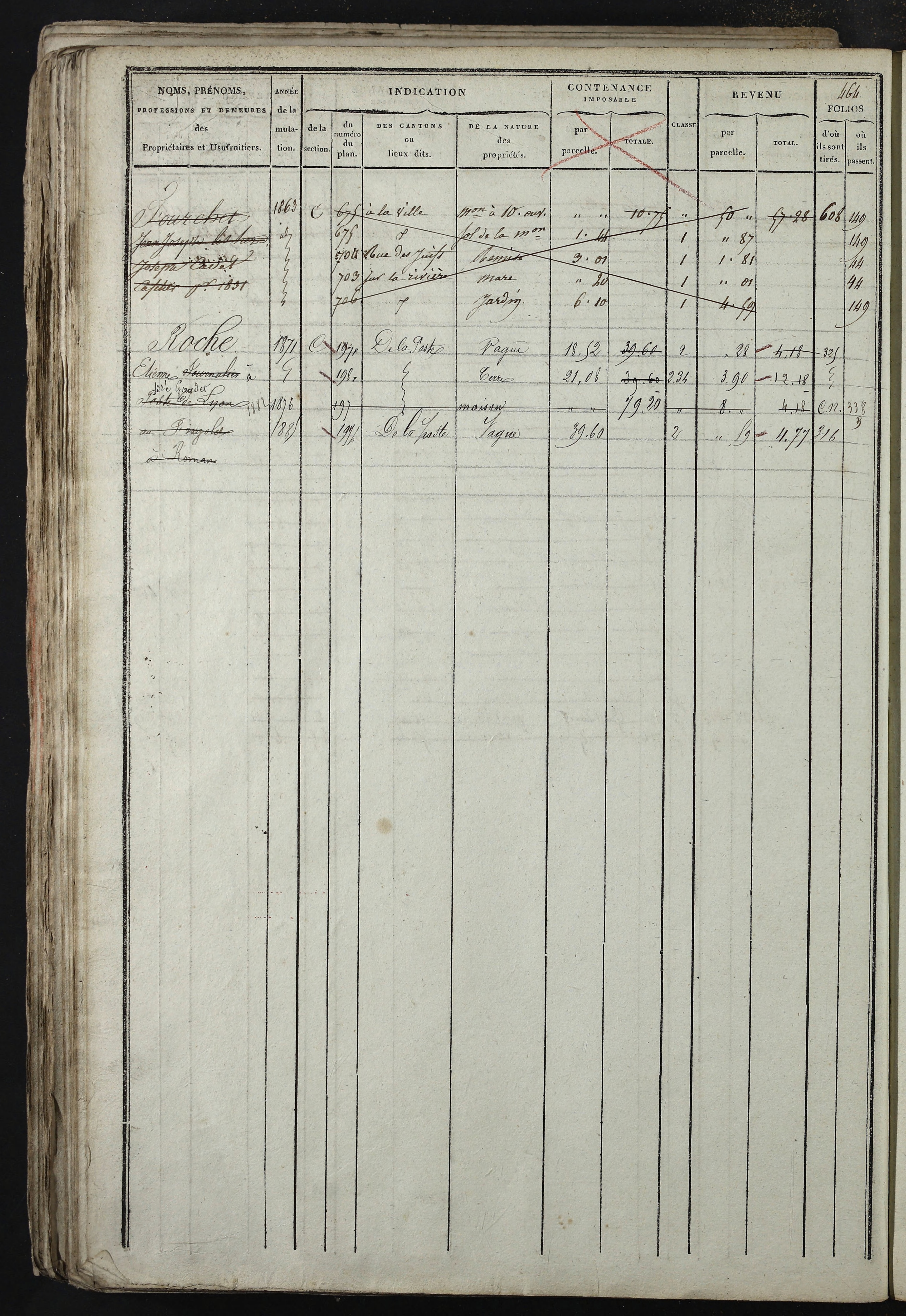 Relevant - 3 P 741 - 3 P 741 -  Folios 1 à 980  (1832-1846)