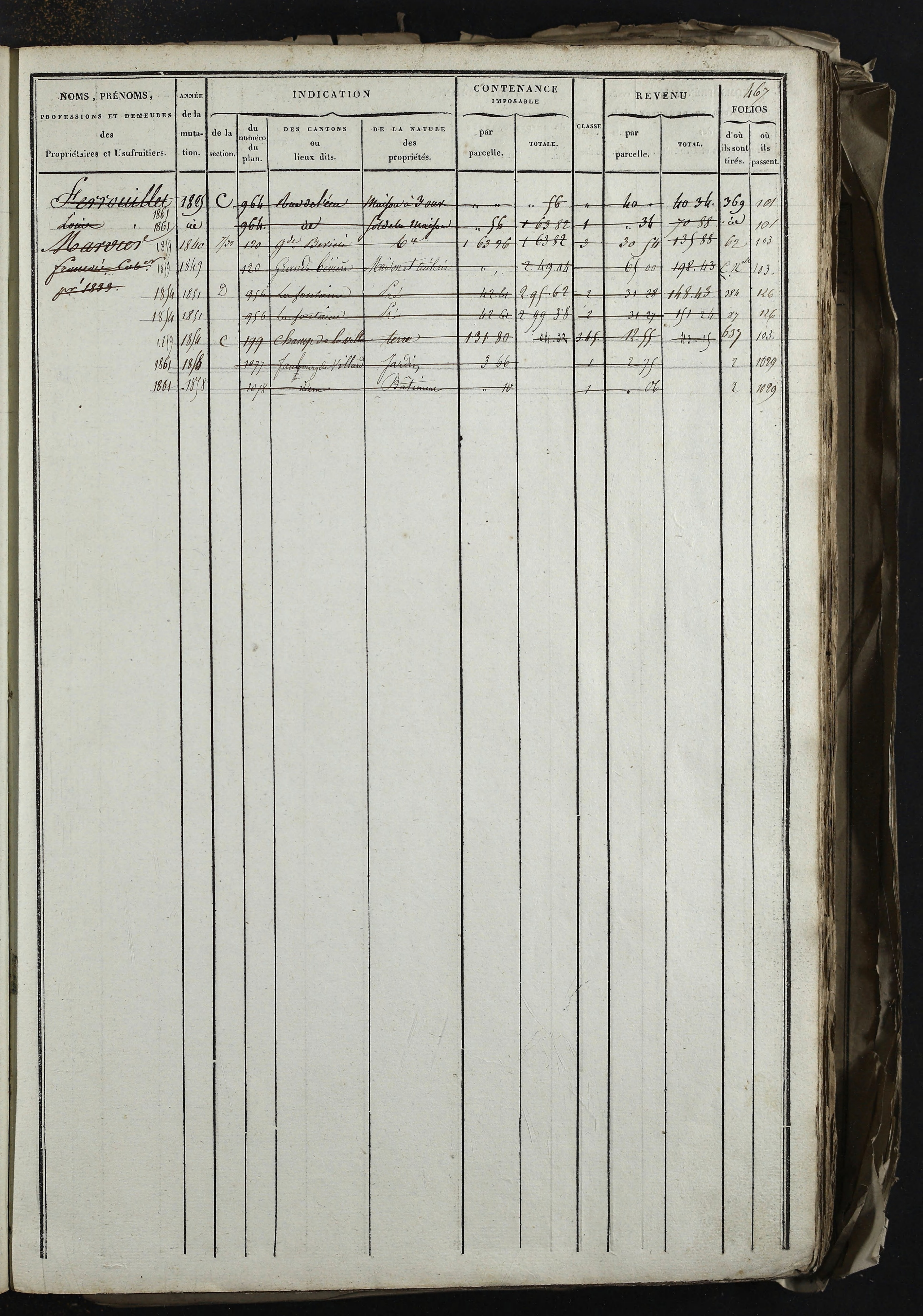 Relevant - 3 P 741 - 3 P 741 -  Folios 1 à 980  (1832-1846)
