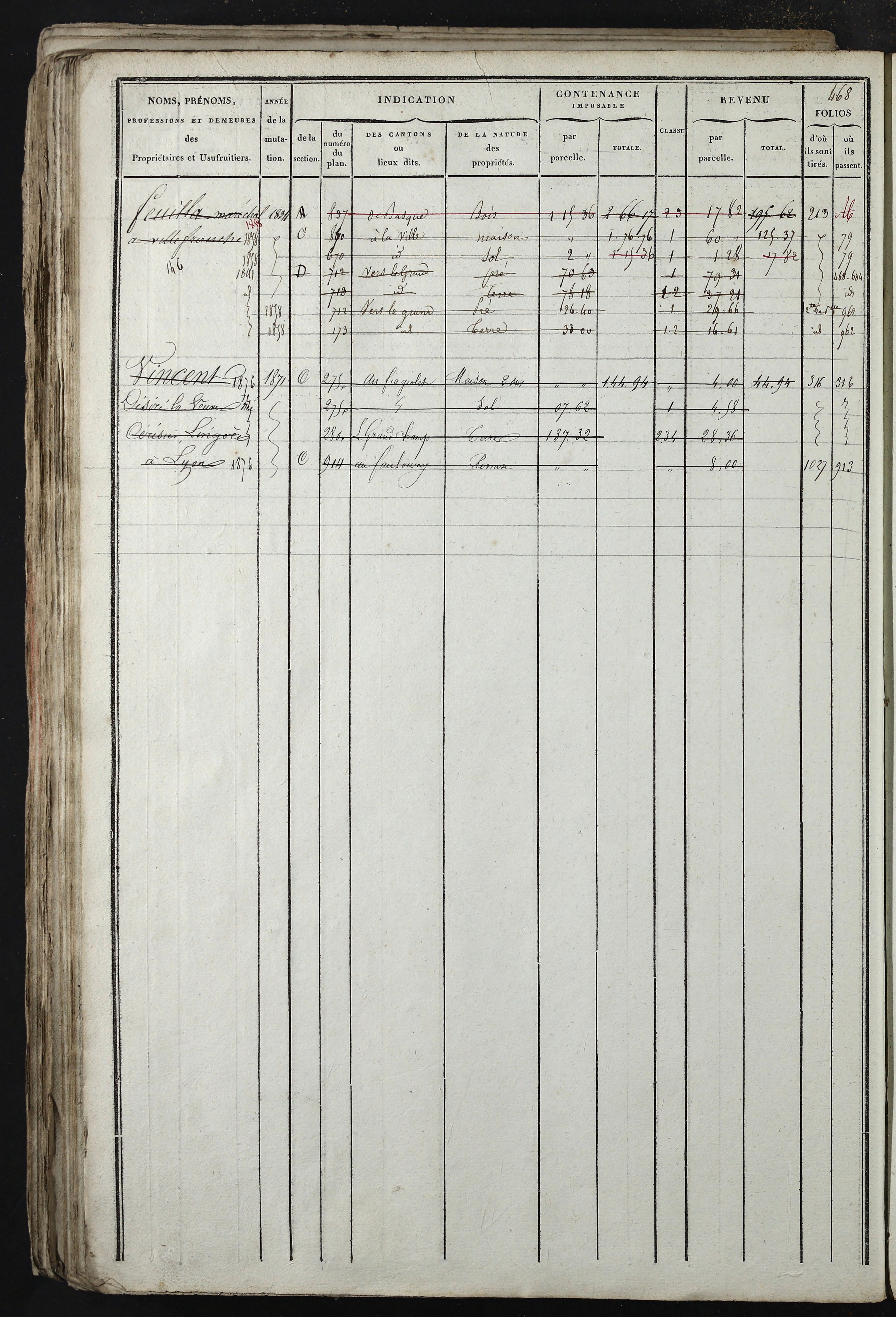 Relevant - 3 P 741 - 3 P 741 -  Folios 1 à 980  (1832-1846)