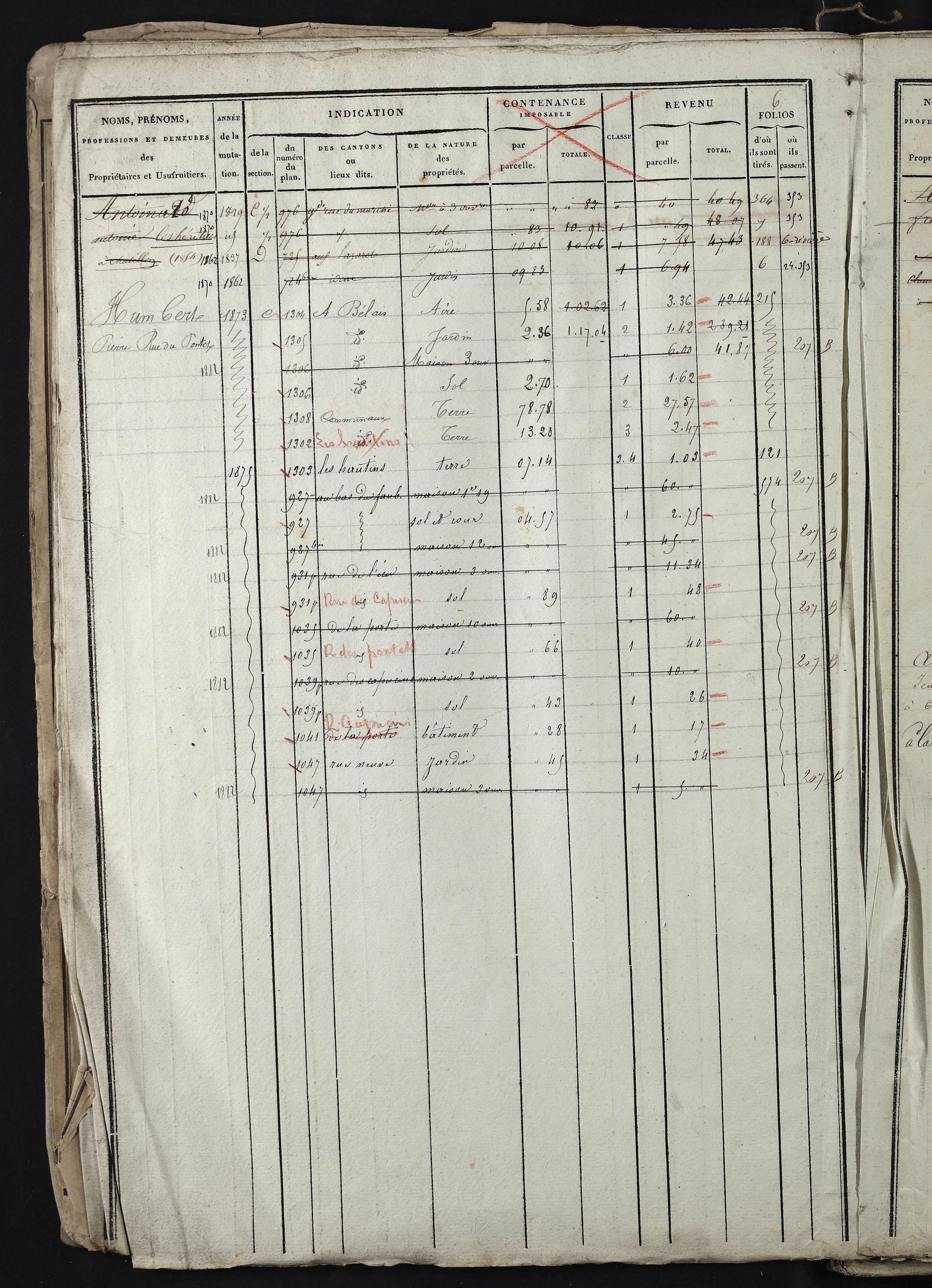 Relevant - 3 P 741 - 3 P 741 -  Folios 1 à 980  (1832-1846)
