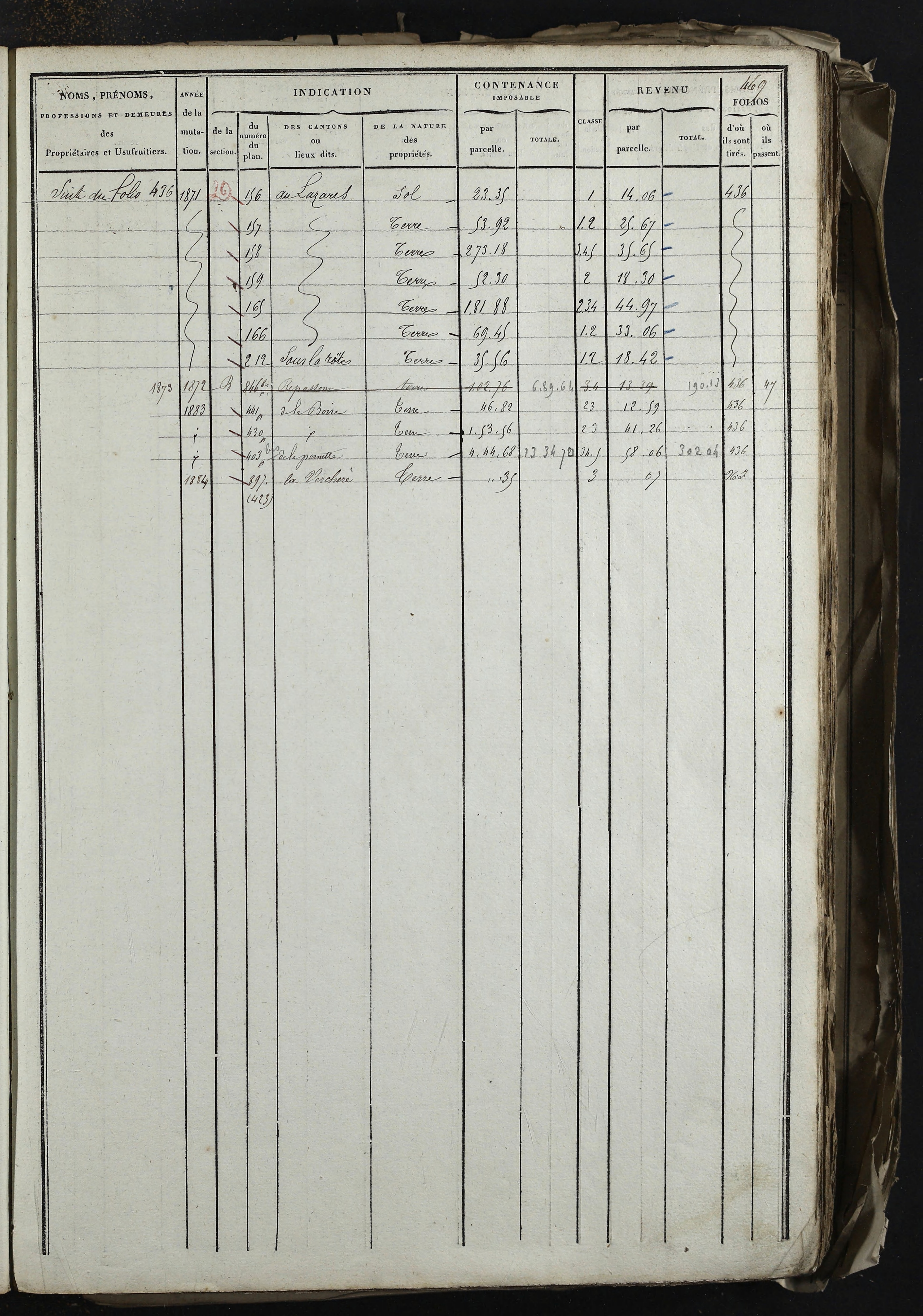 Relevant - 3 P 741 - 3 P 741 -  Folios 1 à 980  (1832-1846)
