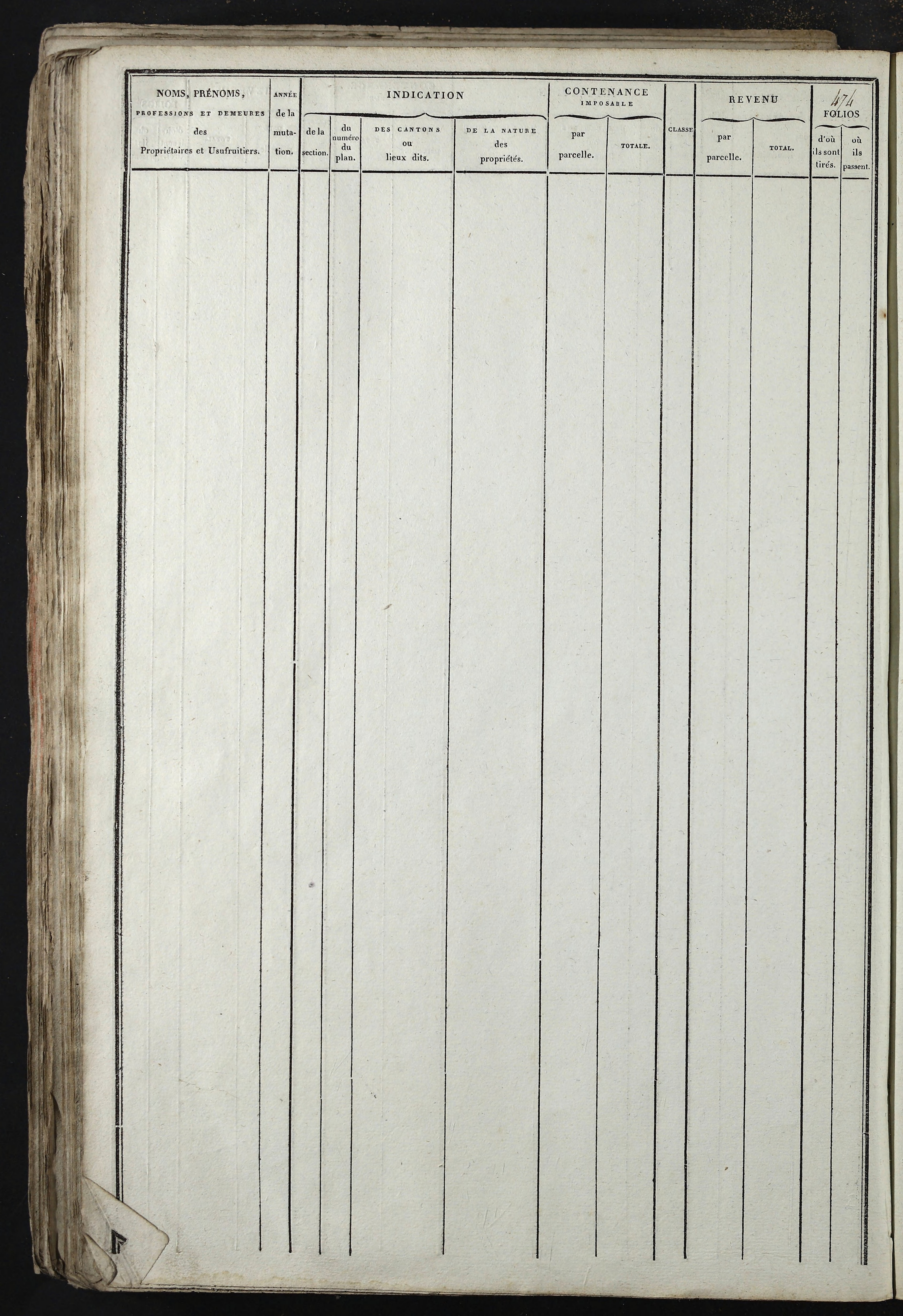 Relevant - 3 P 741 - 3 P 741 -  Folios 1 à 980  (1832-1846)