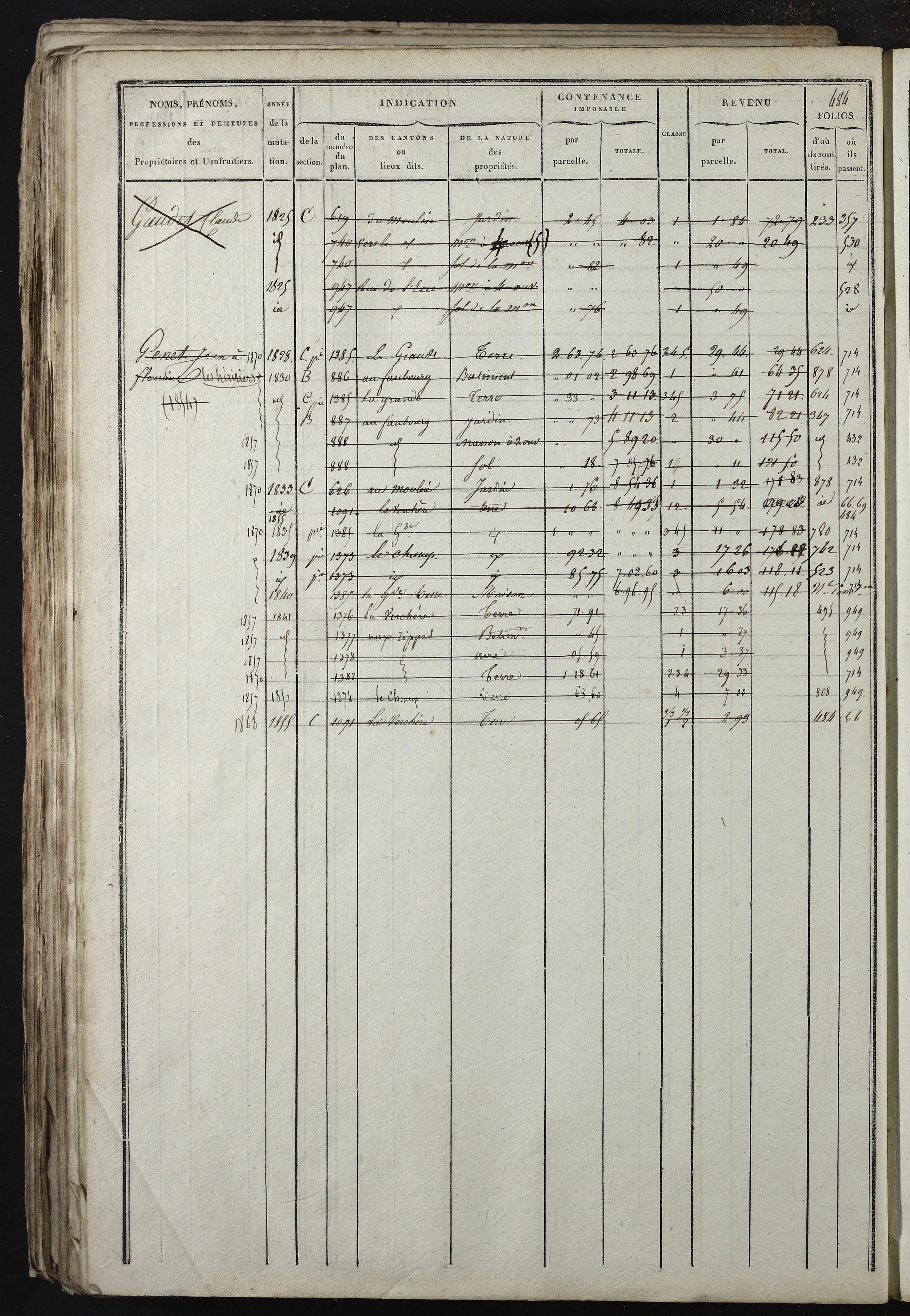 Relevant - 3 P 741 - 3 P 741 -  Folios 1 à 980  (1832-1846)