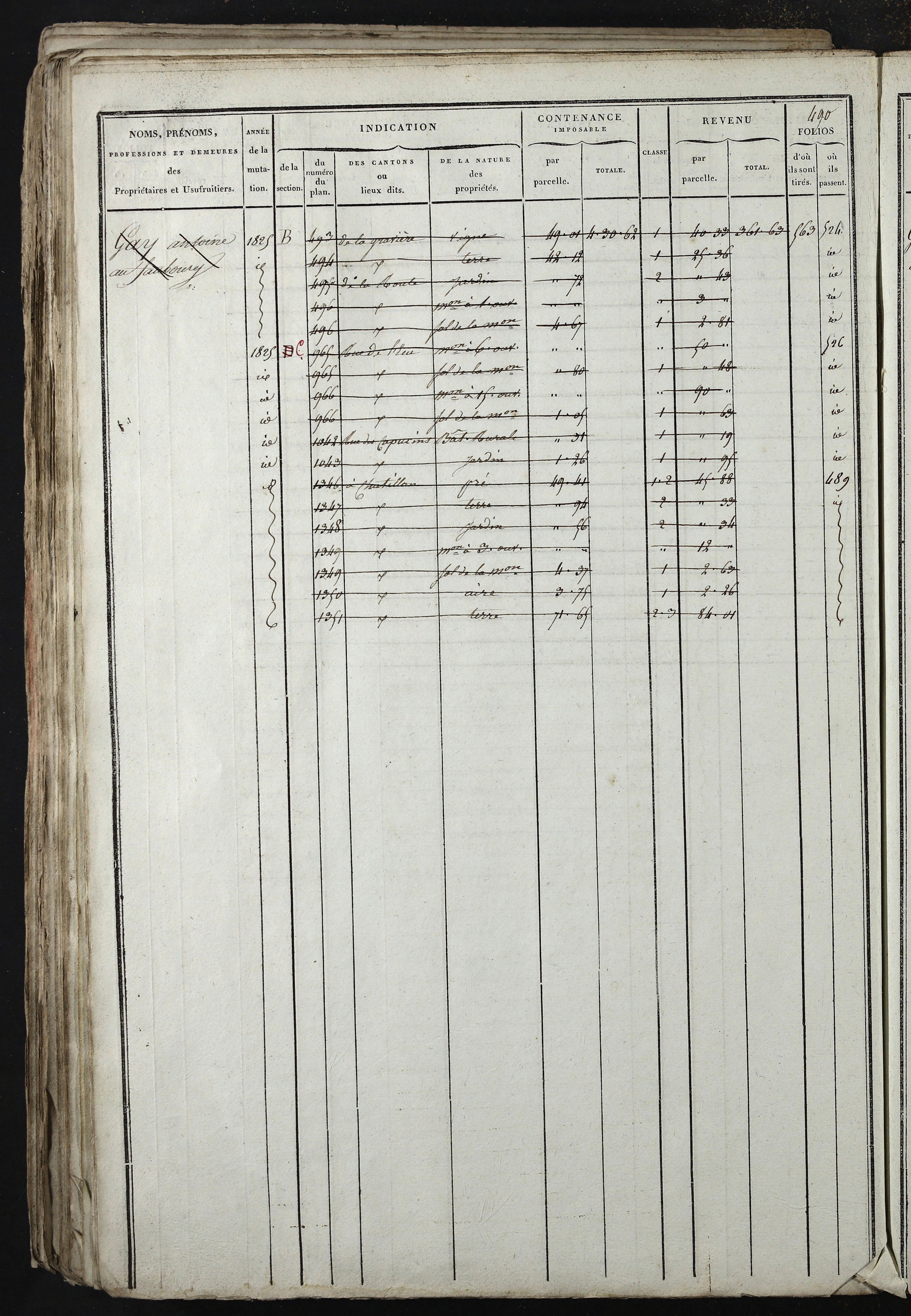 Relevant - 3 P 741 - 3 P 741 -  Folios 1 à 980  (1832-1846)