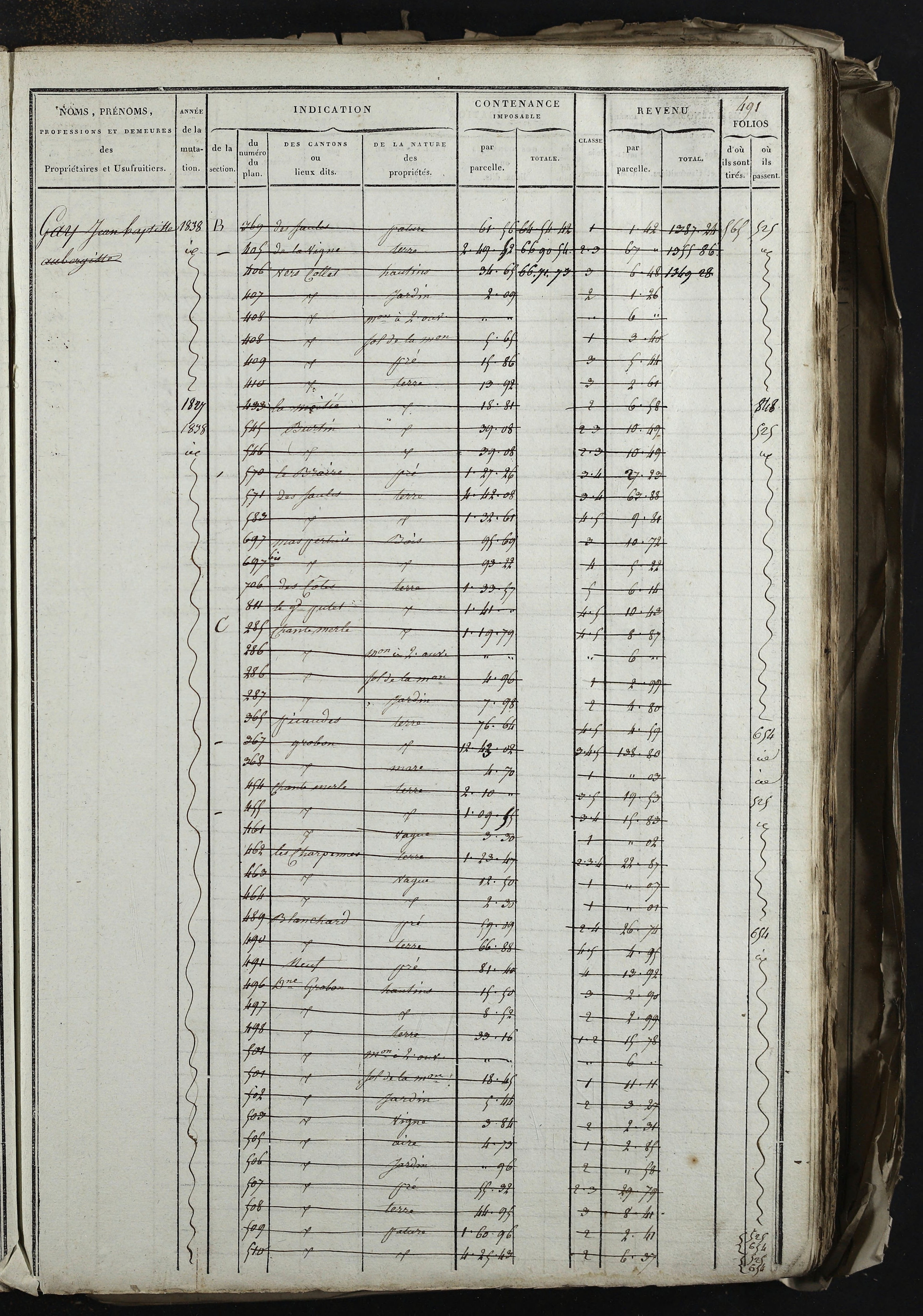 Relevant - 3 P 741 - 3 P 741 -  Folios 1 à 980  (1832-1846)
