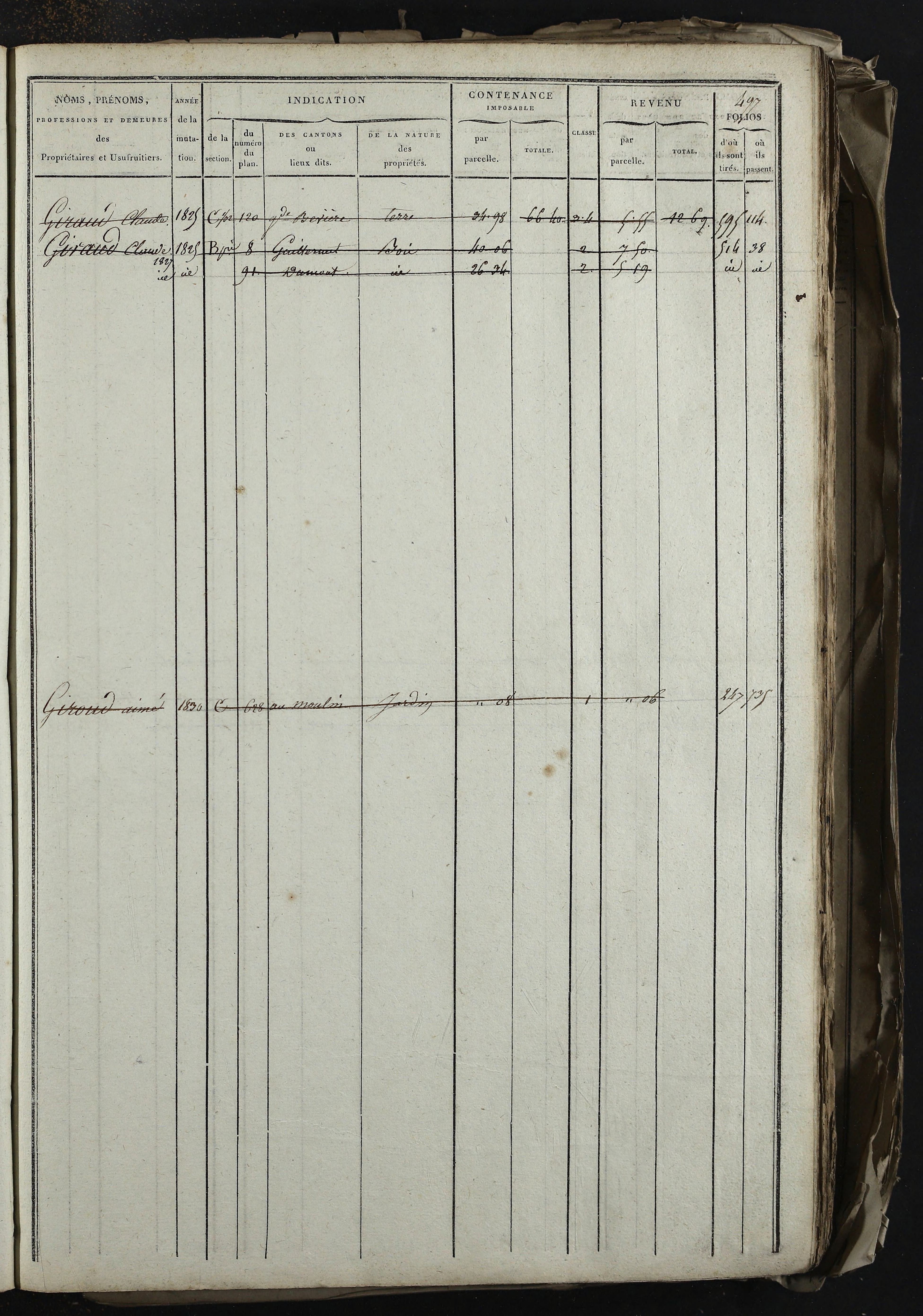 Relevant - 3 P 741 - 3 P 741 -  Folios 1 à 980  (1832-1846)