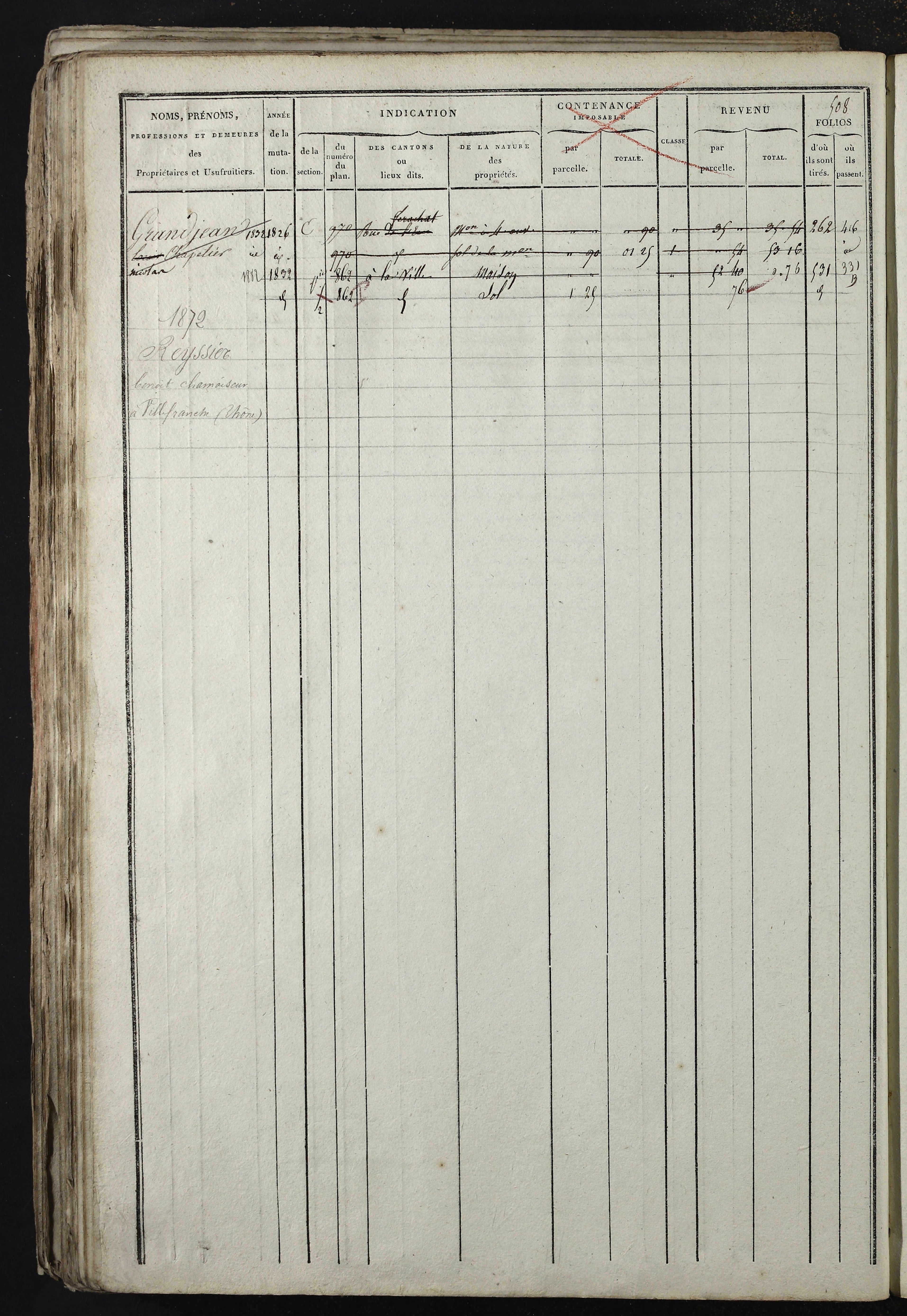 Relevant - 3 P 741 - 3 P 741 -  Folios 1 à 980  (1832-1846)