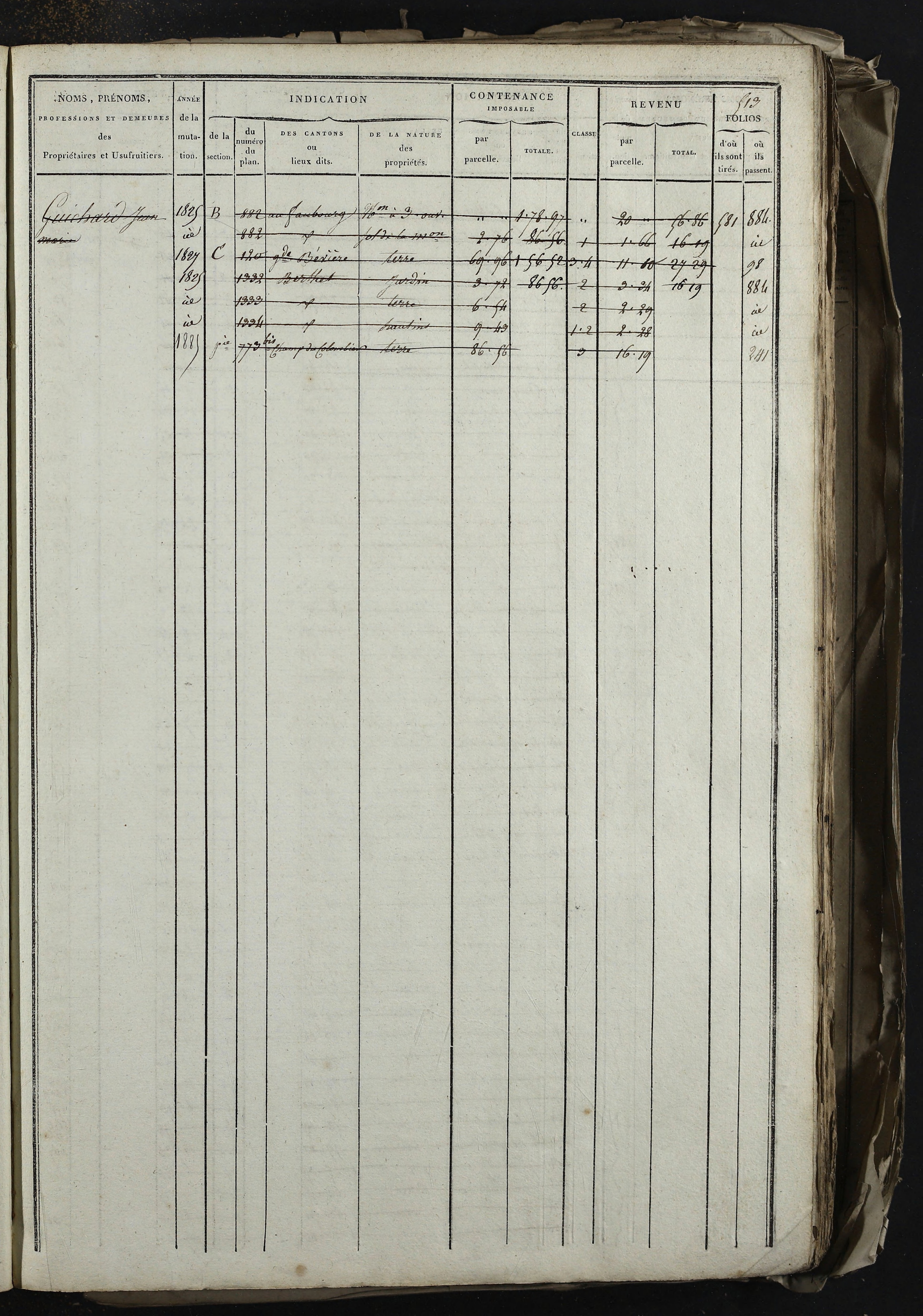 Relevant - 3 P 741 - 3 P 741 -  Folios 1 à 980  (1832-1846)