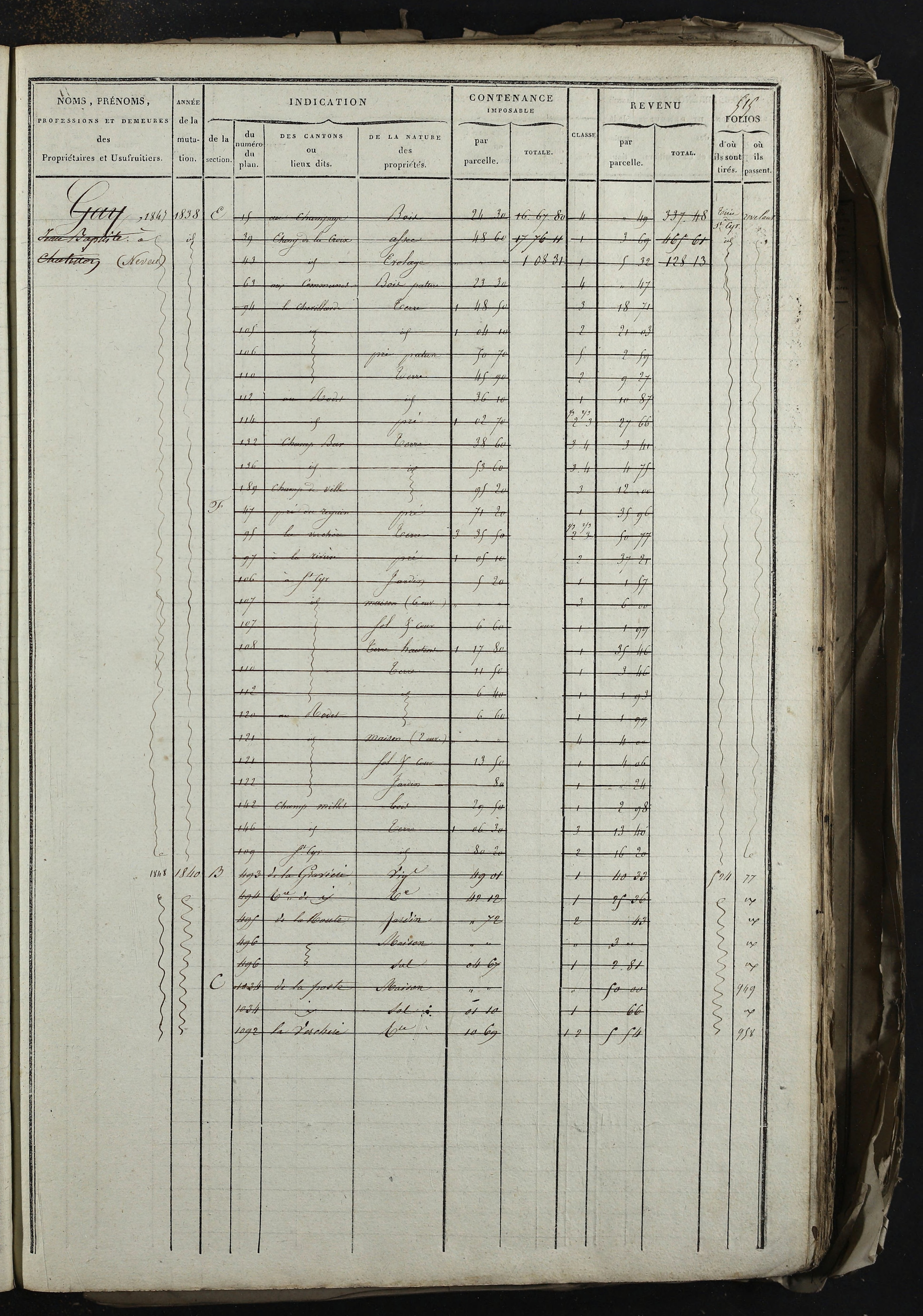 Relevant - 3 P 741 - 3 P 741 -  Folios 1 à 980  (1832-1846)