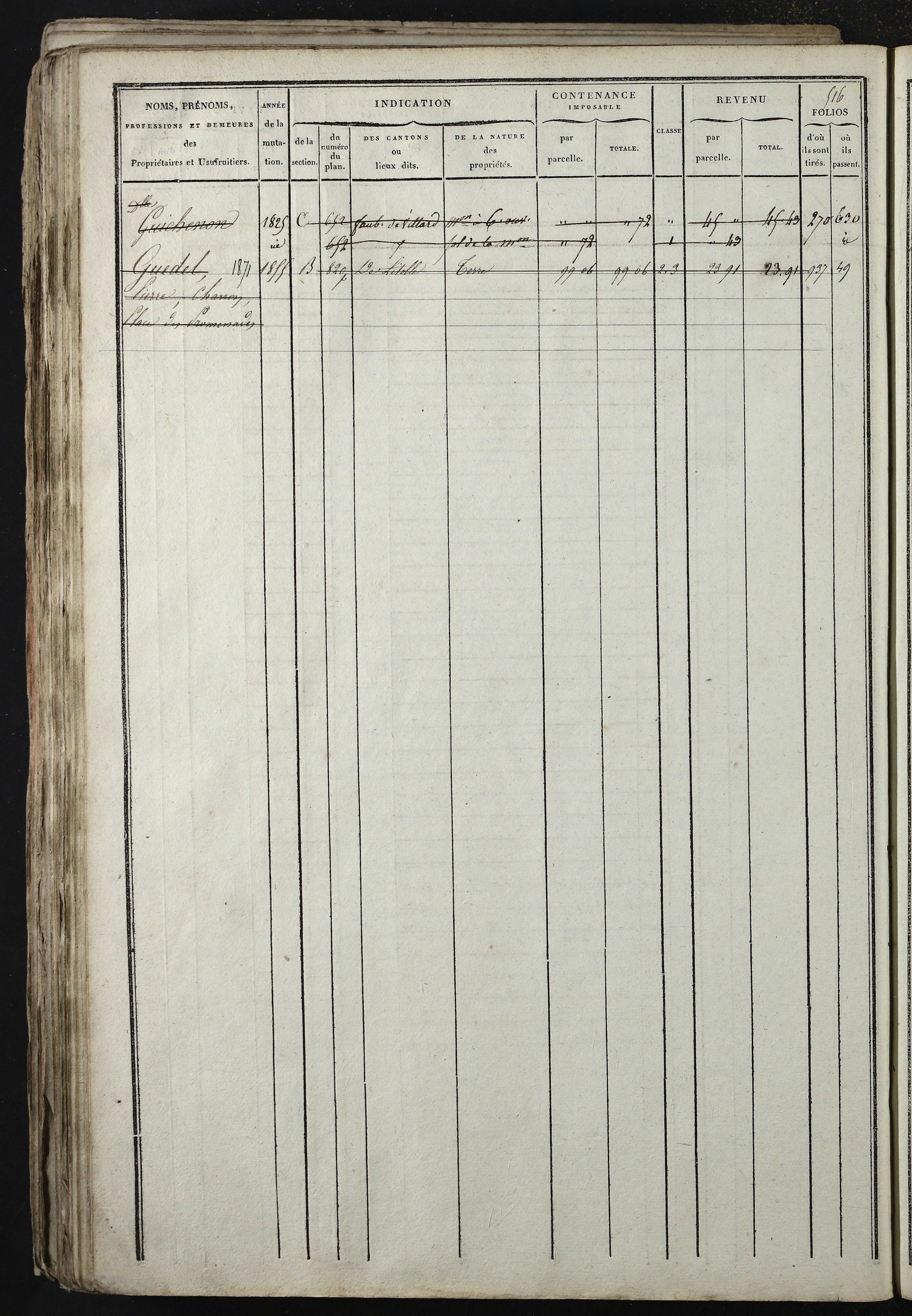 Relevant - 3 P 741 - 3 P 741 -  Folios 1 à 980  (1832-1846)