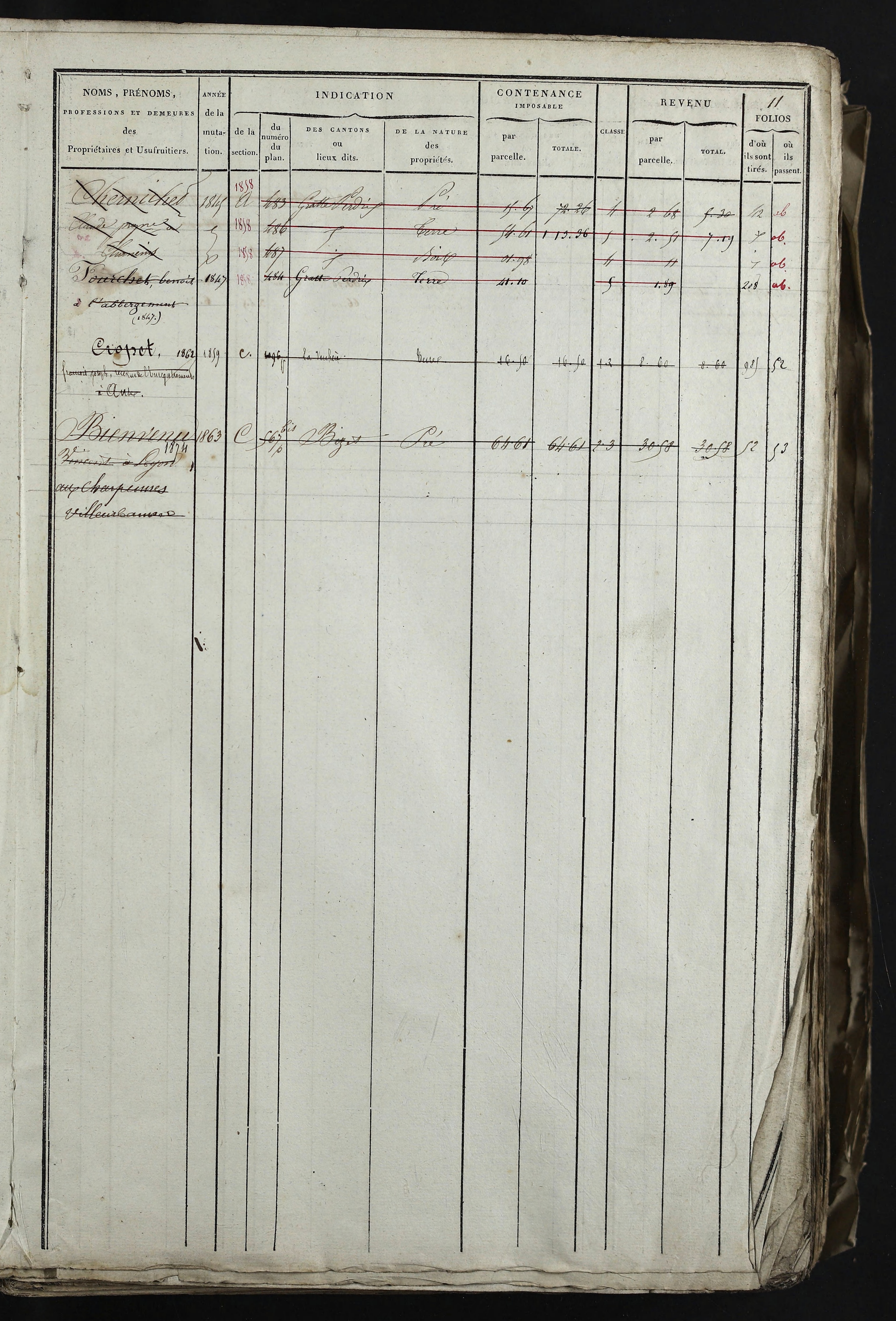 Relevant - 3 P 741 - 3 P 741 -  Folios 1 à 980  (1832-1846)