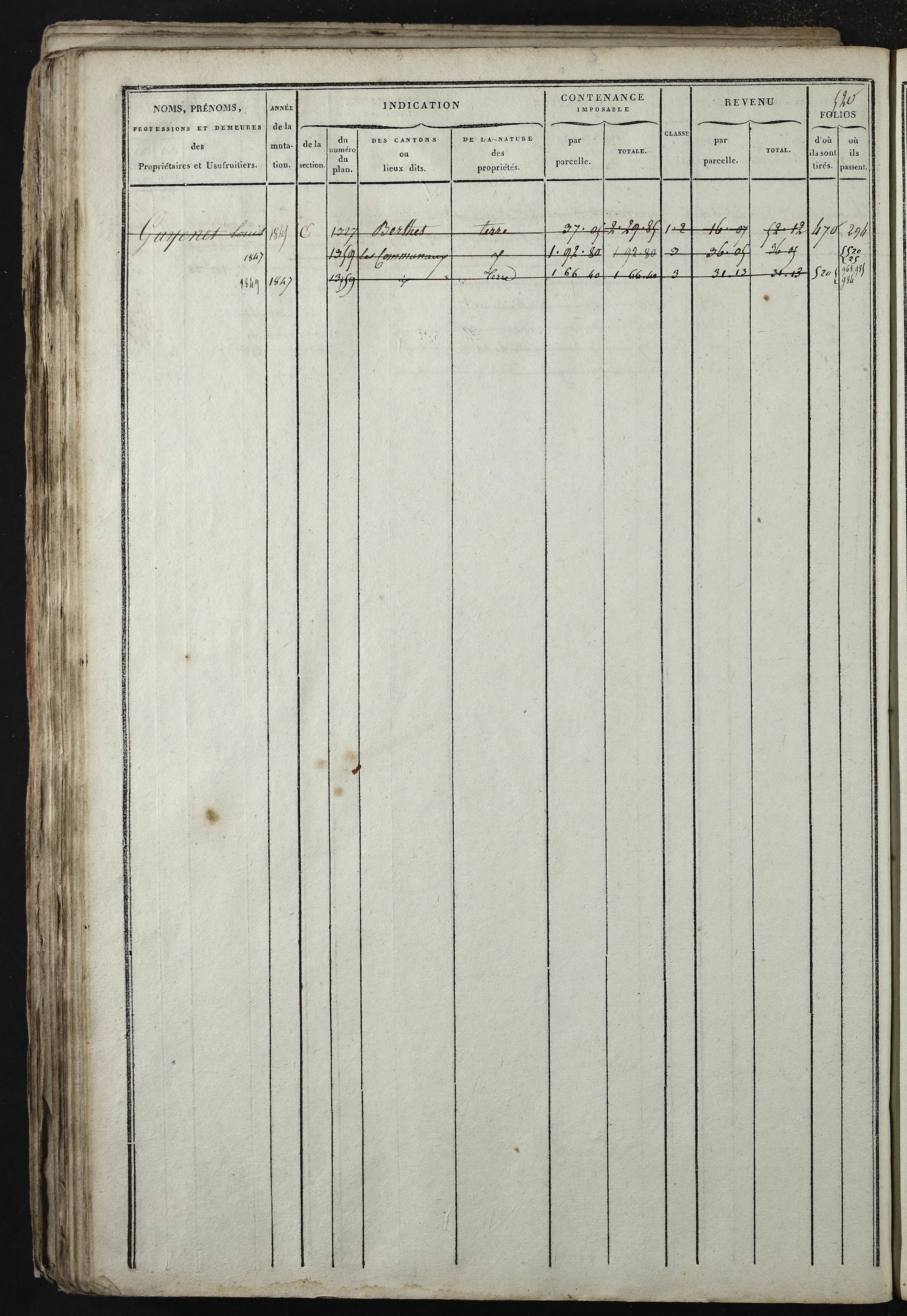 Relevant - 3 P 741 - 3 P 741 -  Folios 1 à 980  (1832-1846)