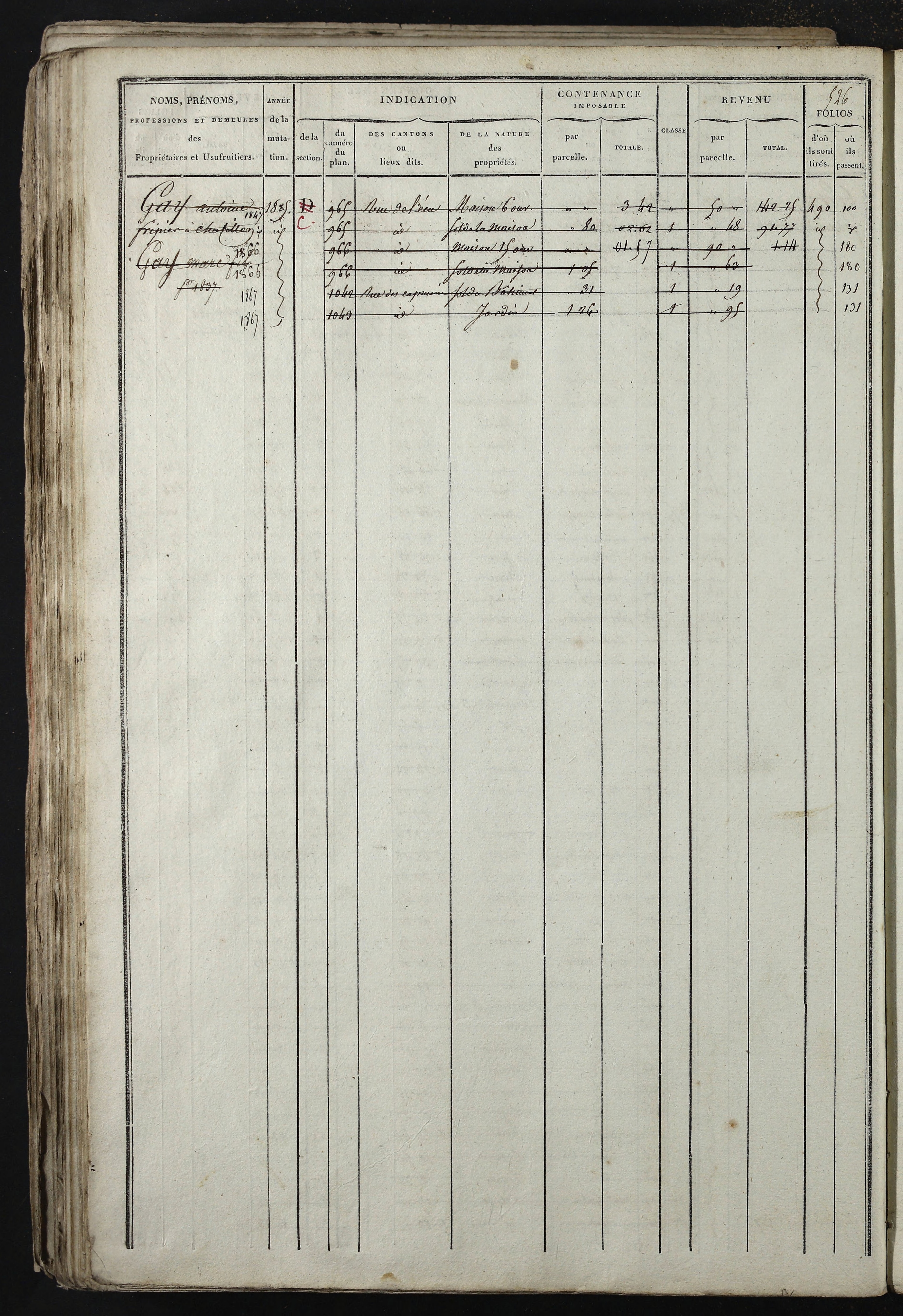 Relevant - 3 P 741 - 3 P 741 -  Folios 1 à 980  (1832-1846)