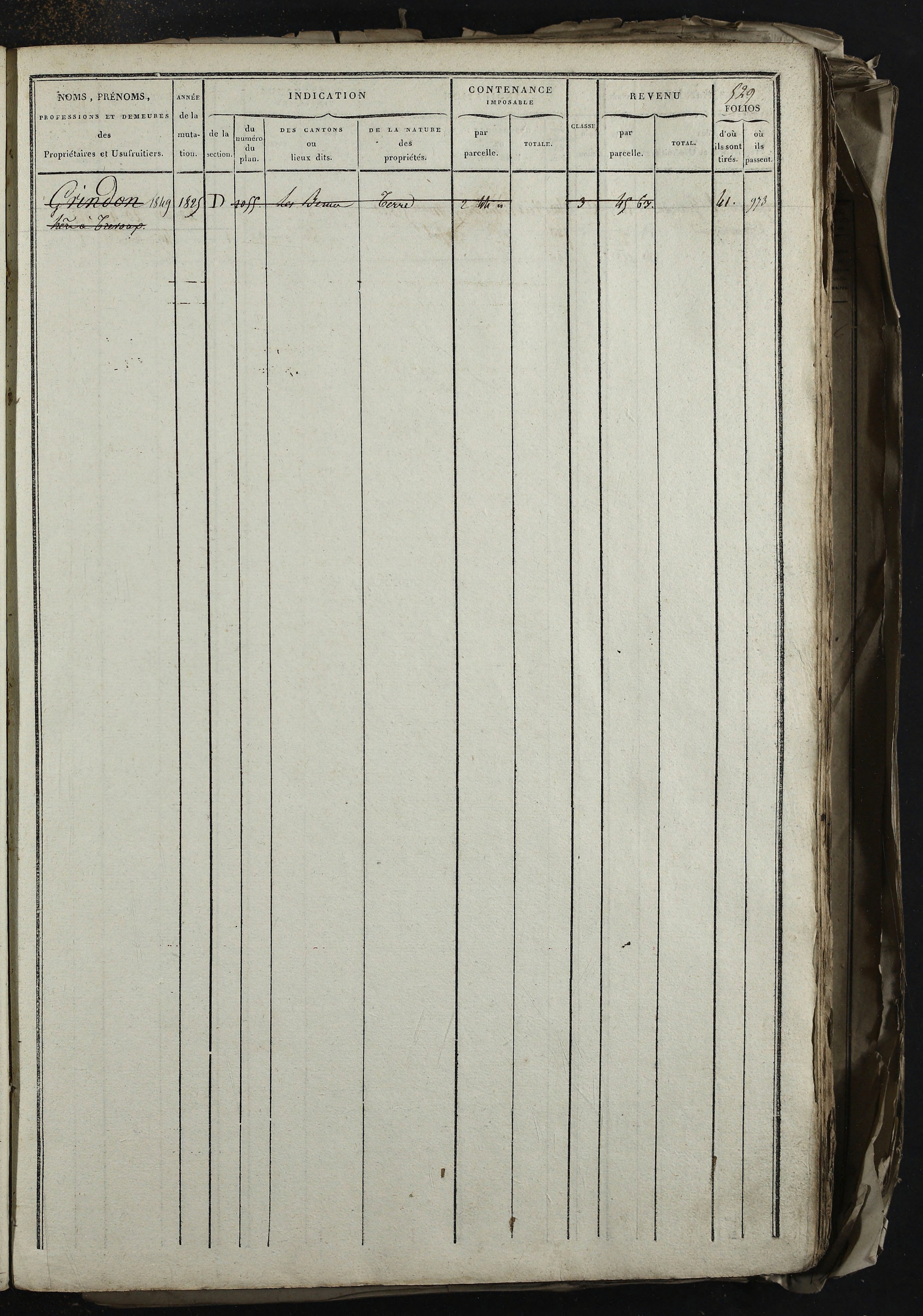Relevant - 3 P 741 - 3 P 741 -  Folios 1 à 980  (1832-1846)