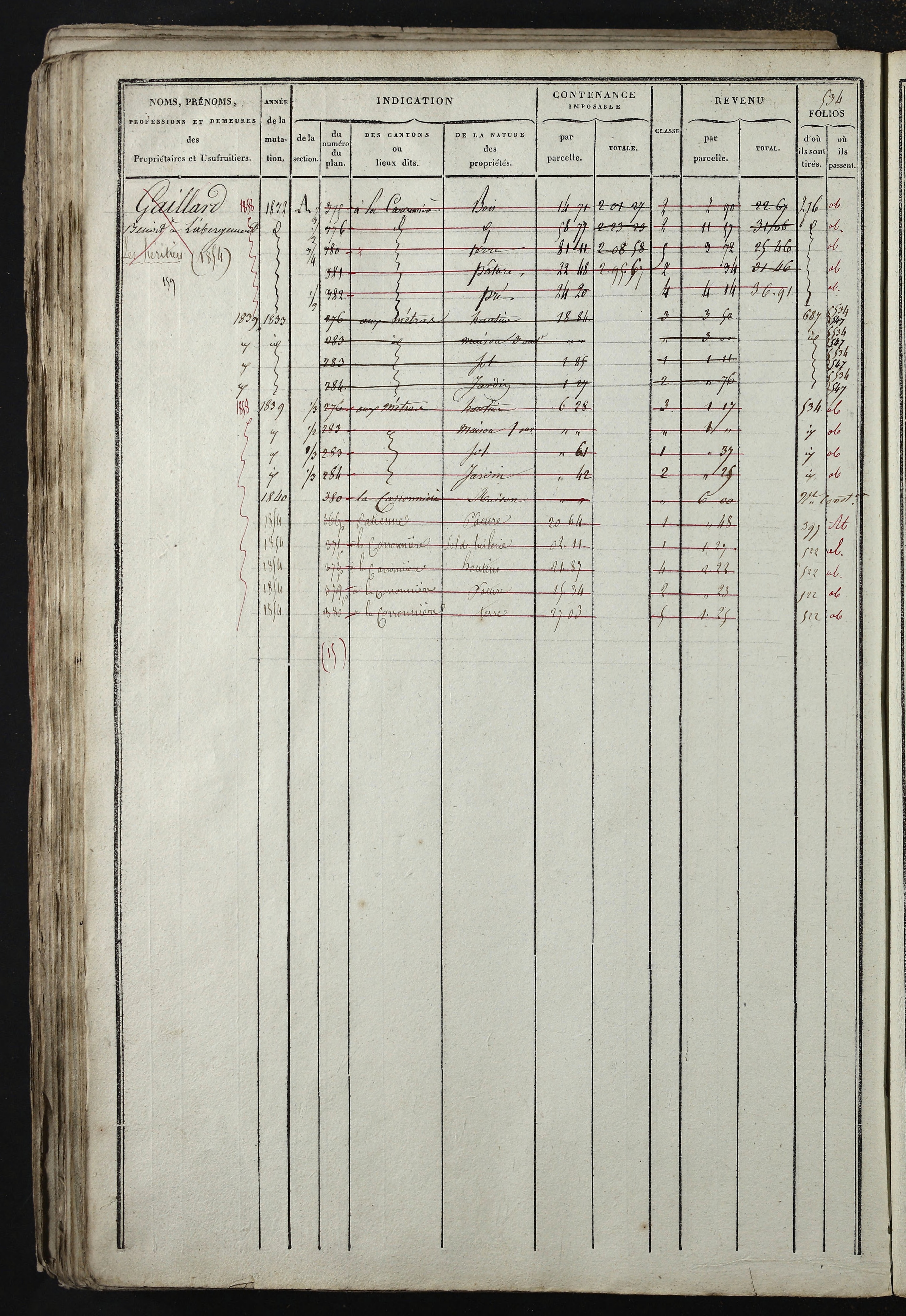 Relevant - 3 P 741 - 3 P 741 -  Folios 1 à 980  (1832-1846)