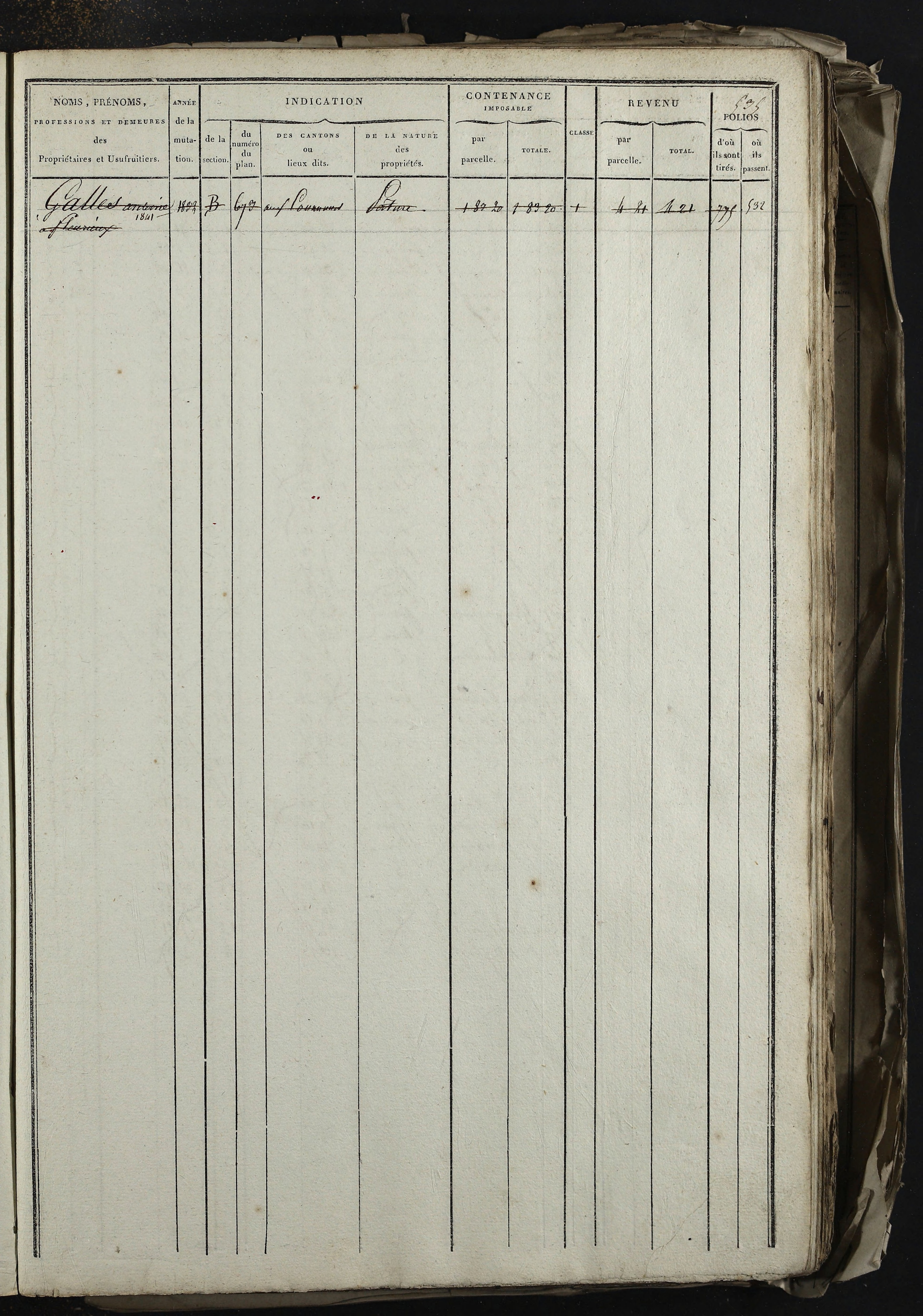 Relevant - 3 P 741 - 3 P 741 -  Folios 1 à 980  (1832-1846)