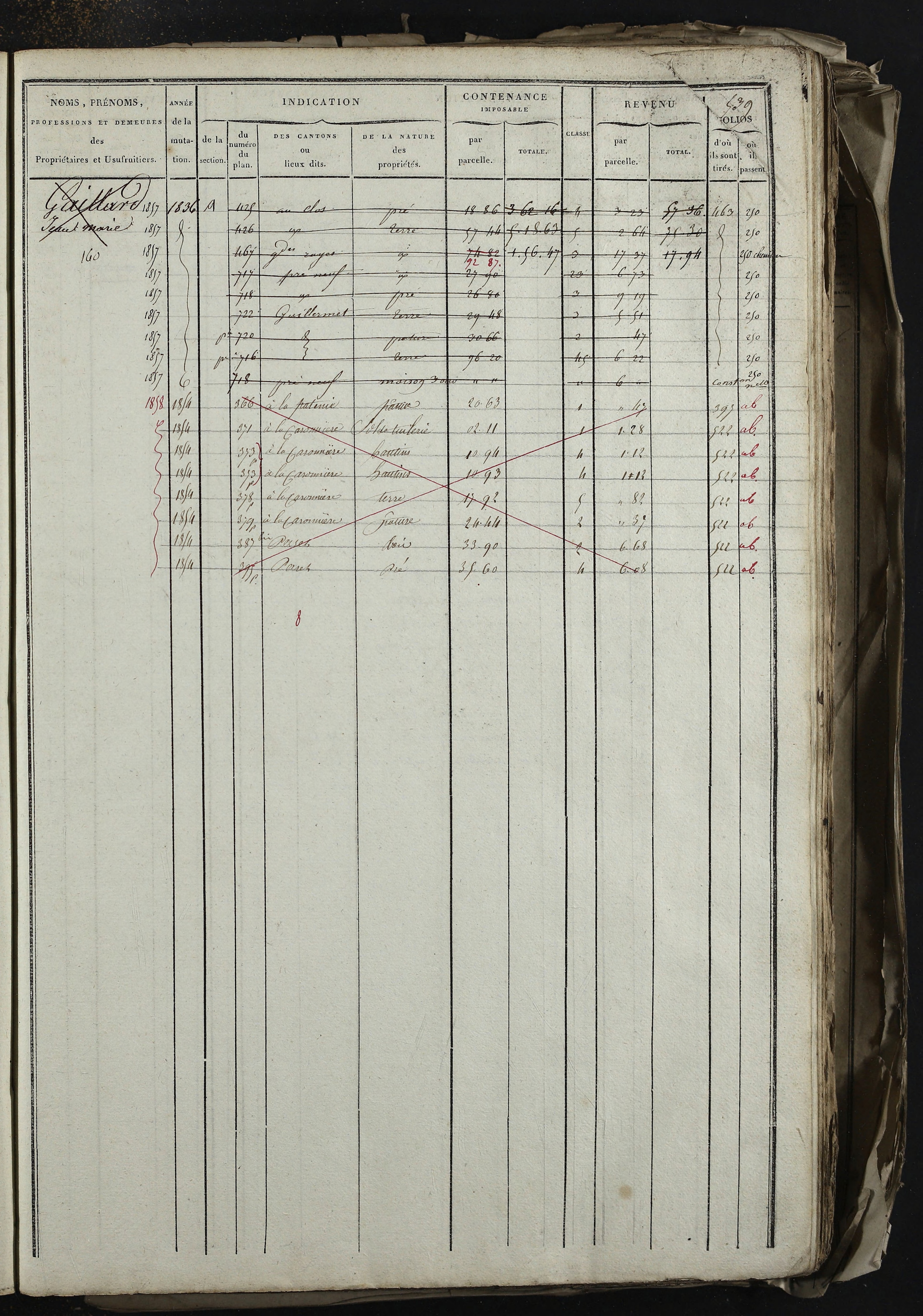 Relevant - 3 P 741 - 3 P 741 -  Folios 1 à 980  (1832-1846)