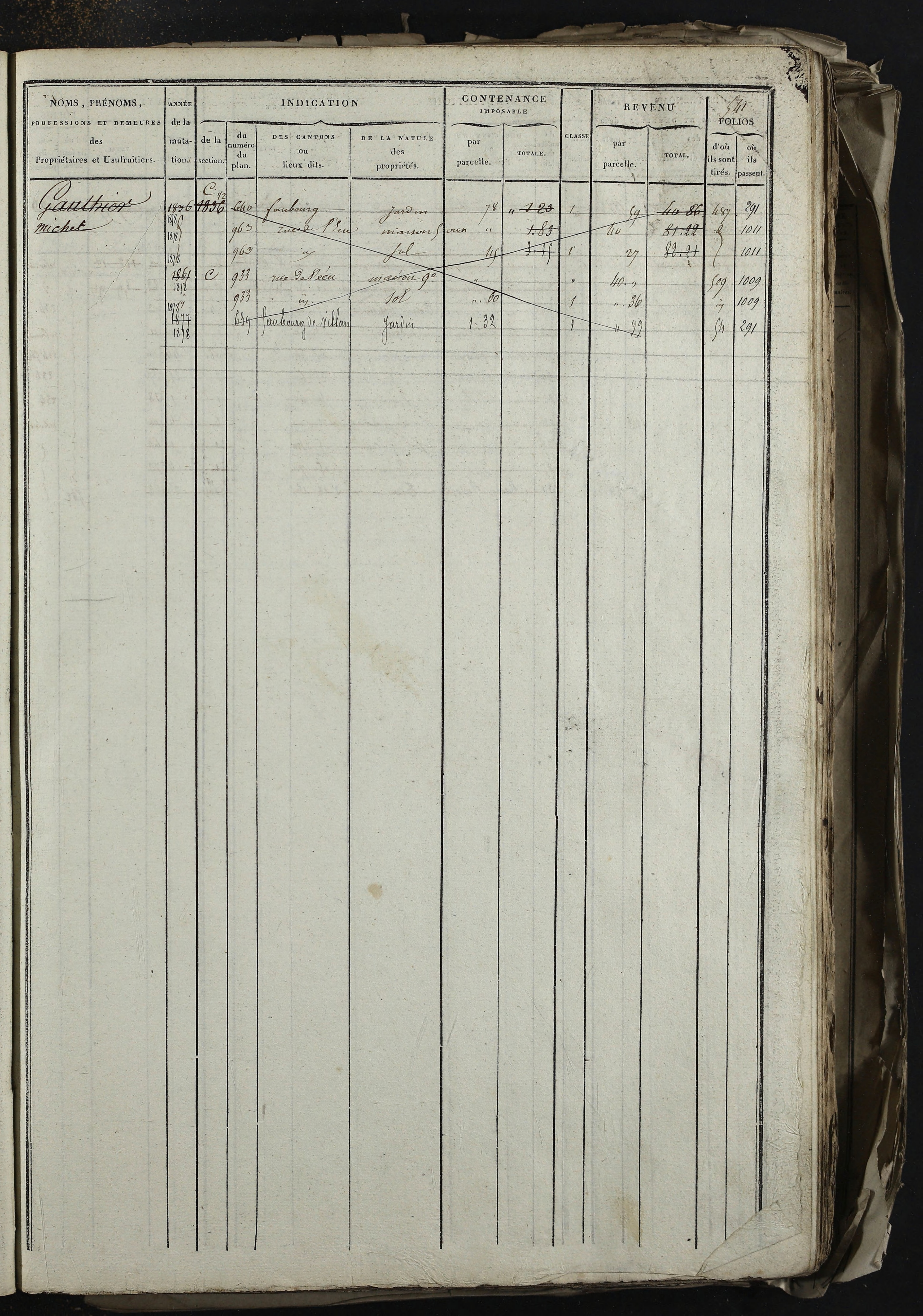 Relevant - 3 P 741 - 3 P 741 -  Folios 1 à 980  (1832-1846)