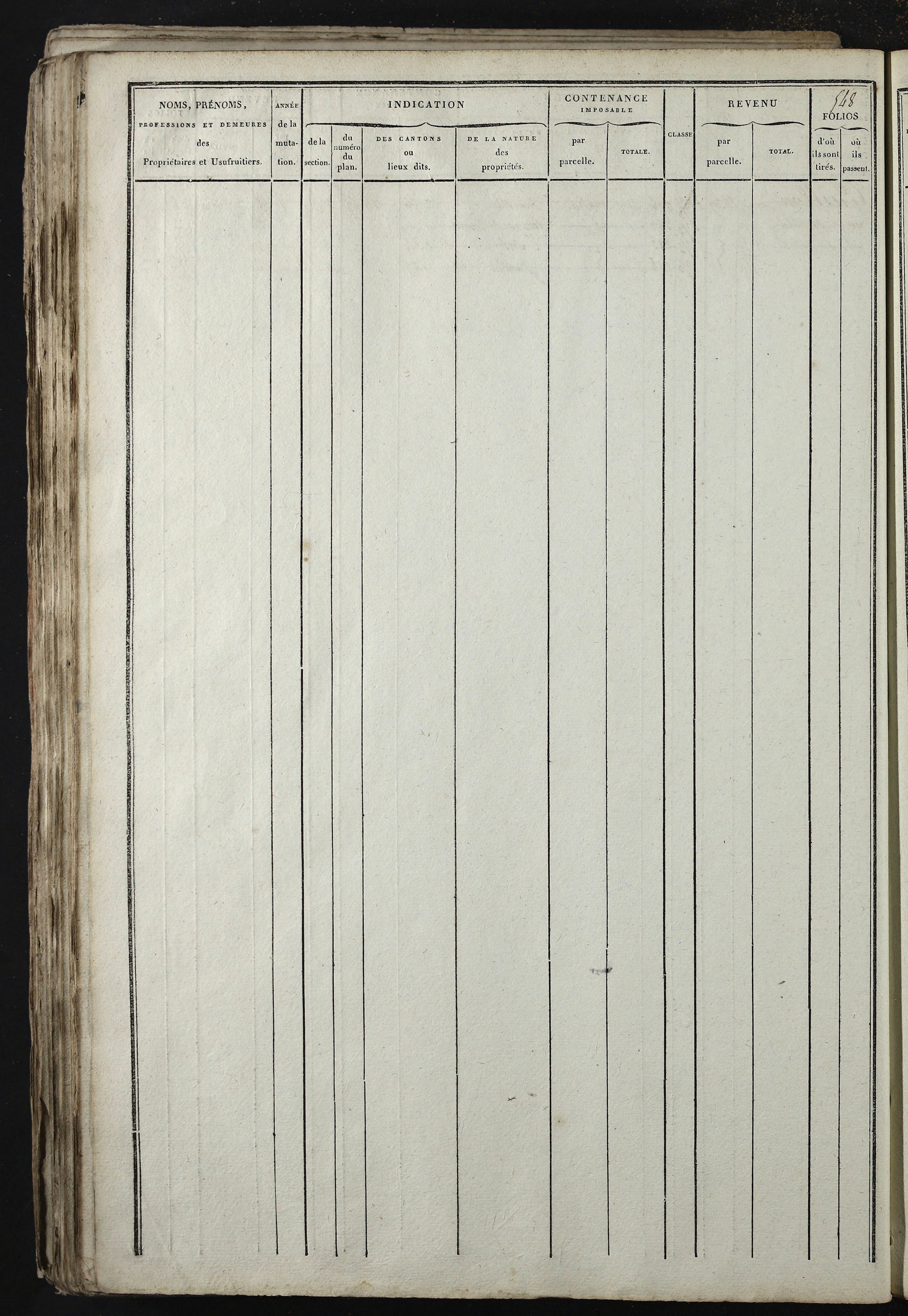 Relevant - 3 P 741 - 3 P 741 -  Folios 1 à 980  (1832-1846)