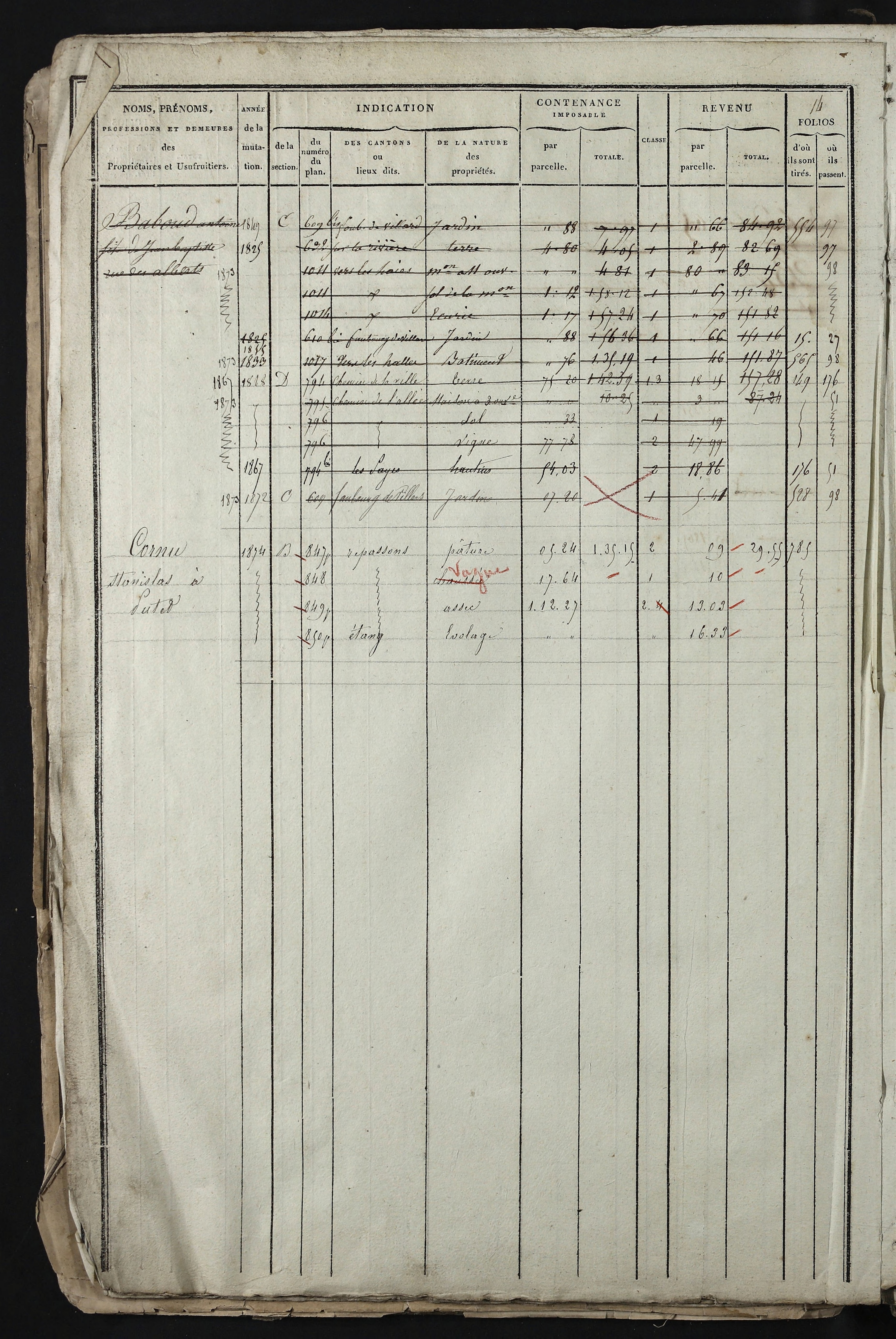 Relevant - 3 P 741 - 3 P 741 -  Folios 1 à 980  (1832-1846)