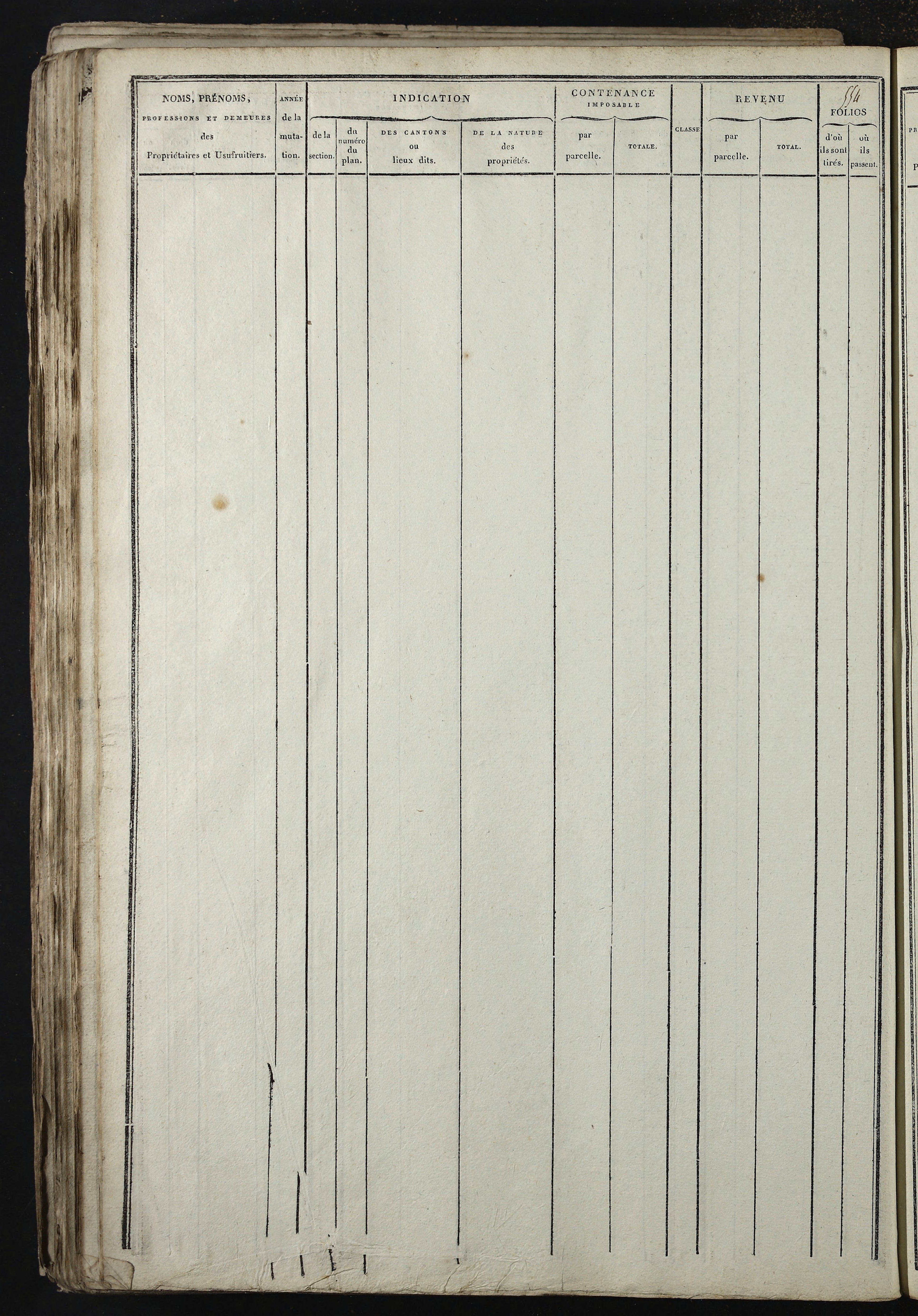 Relevant - 3 P 741 - 3 P 741 -  Folios 1 à 980  (1832-1846)