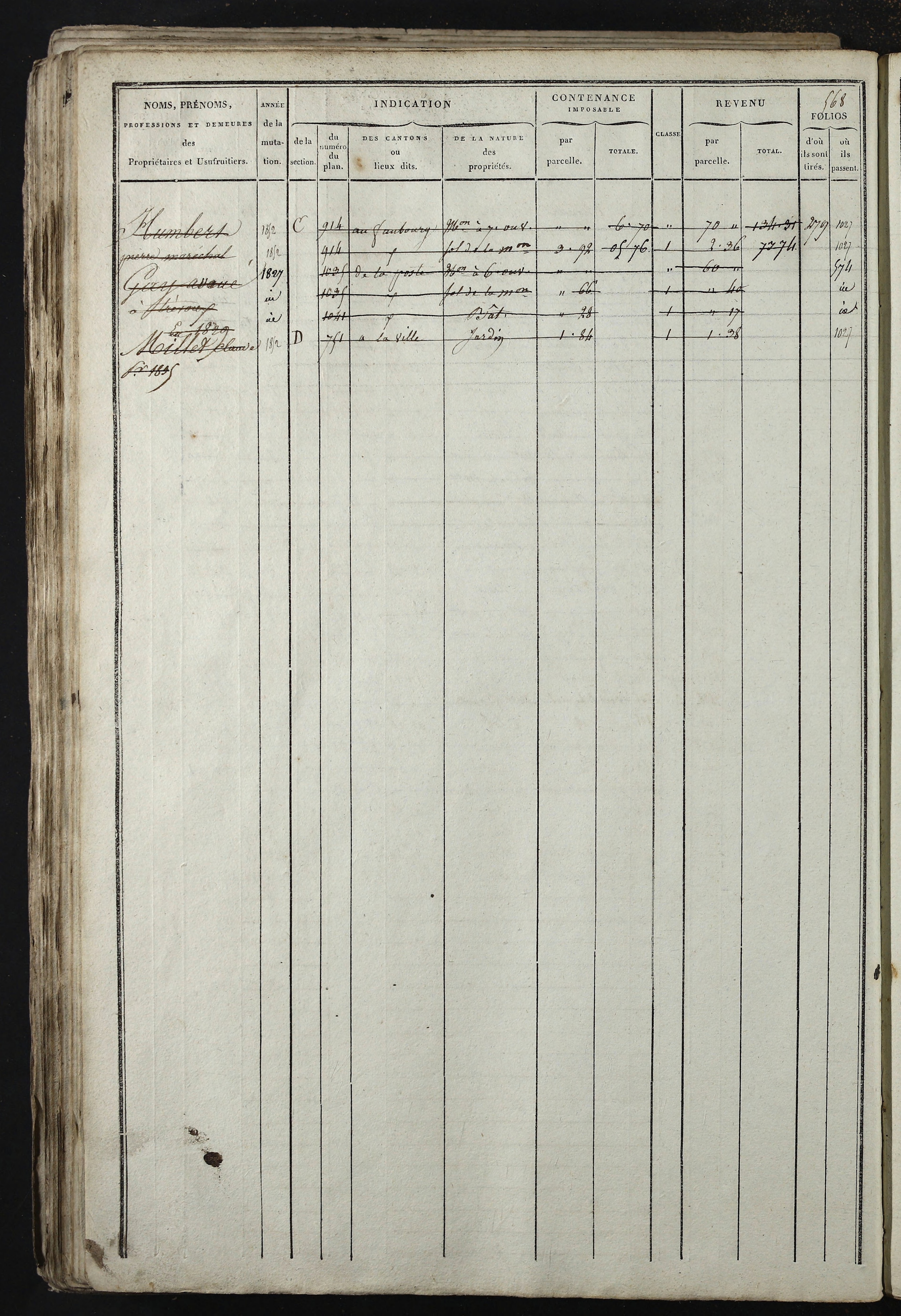 Relevant - 3 P 741 - 3 P 741 -  Folios 1 à 980  (1832-1846)