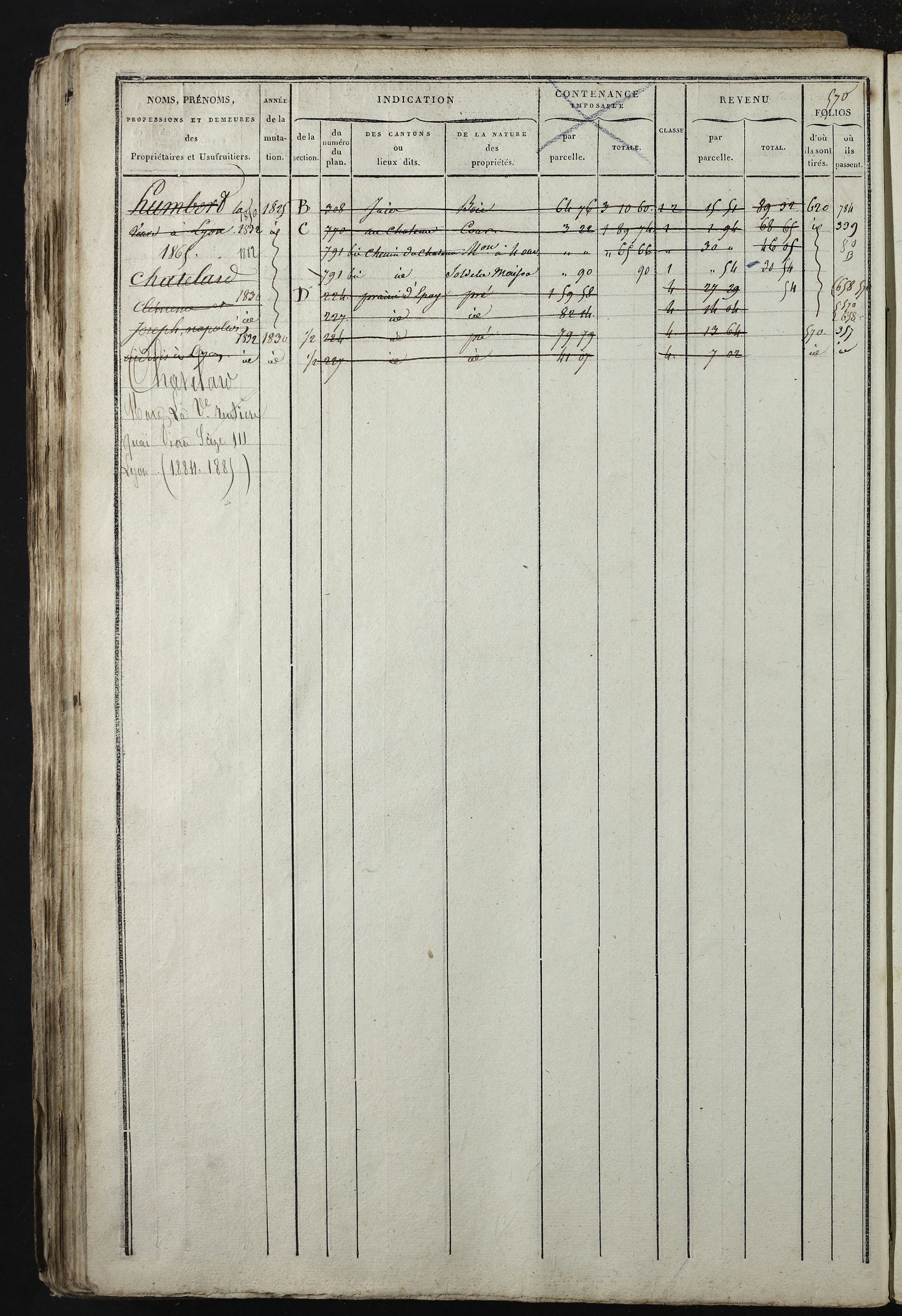 Relevant - 3 P 741 - 3 P 741 -  Folios 1 à 980  (1832-1846)