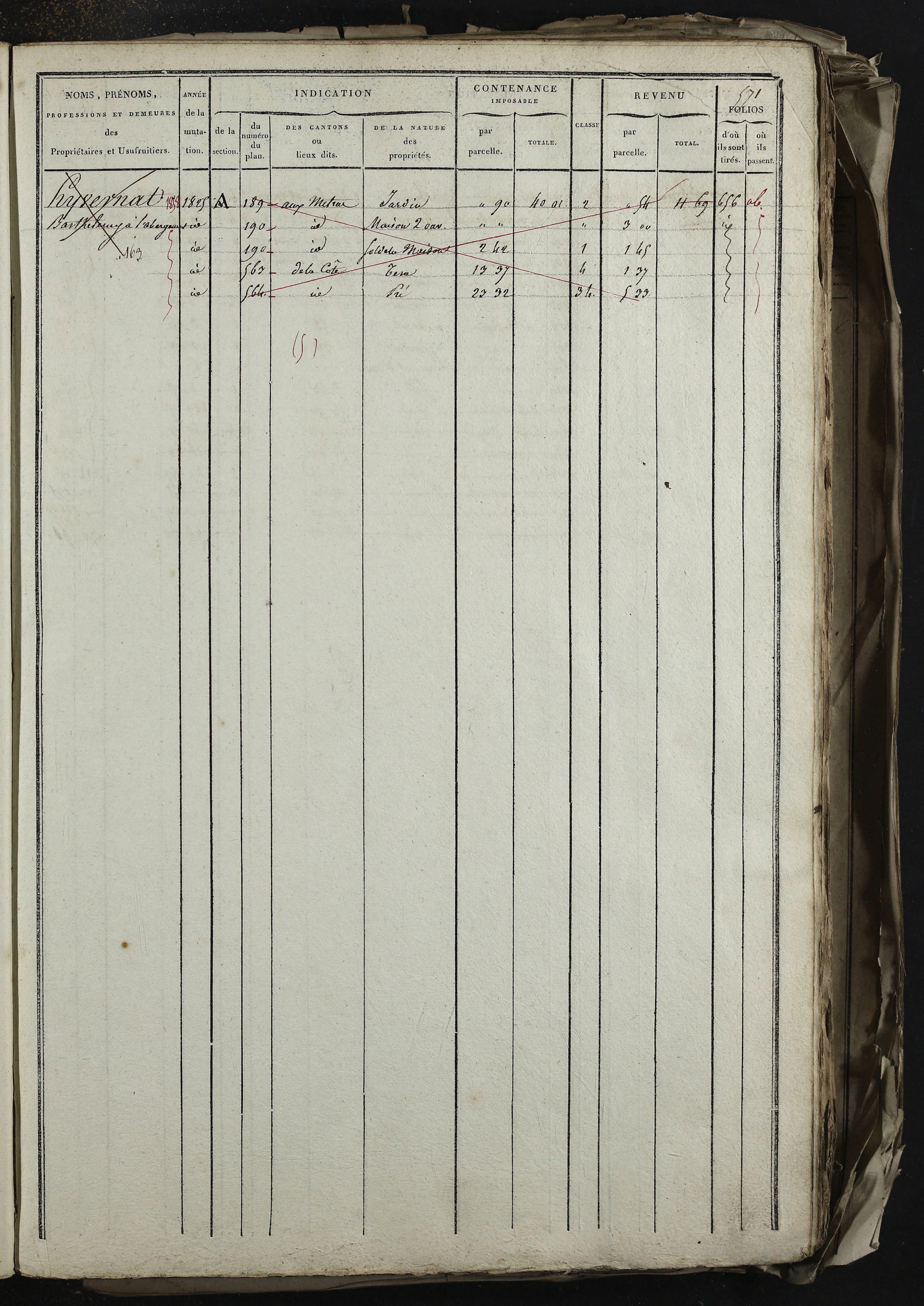Relevant - 3 P 741 - 3 P 741 -  Folios 1 à 980  (1832-1846)