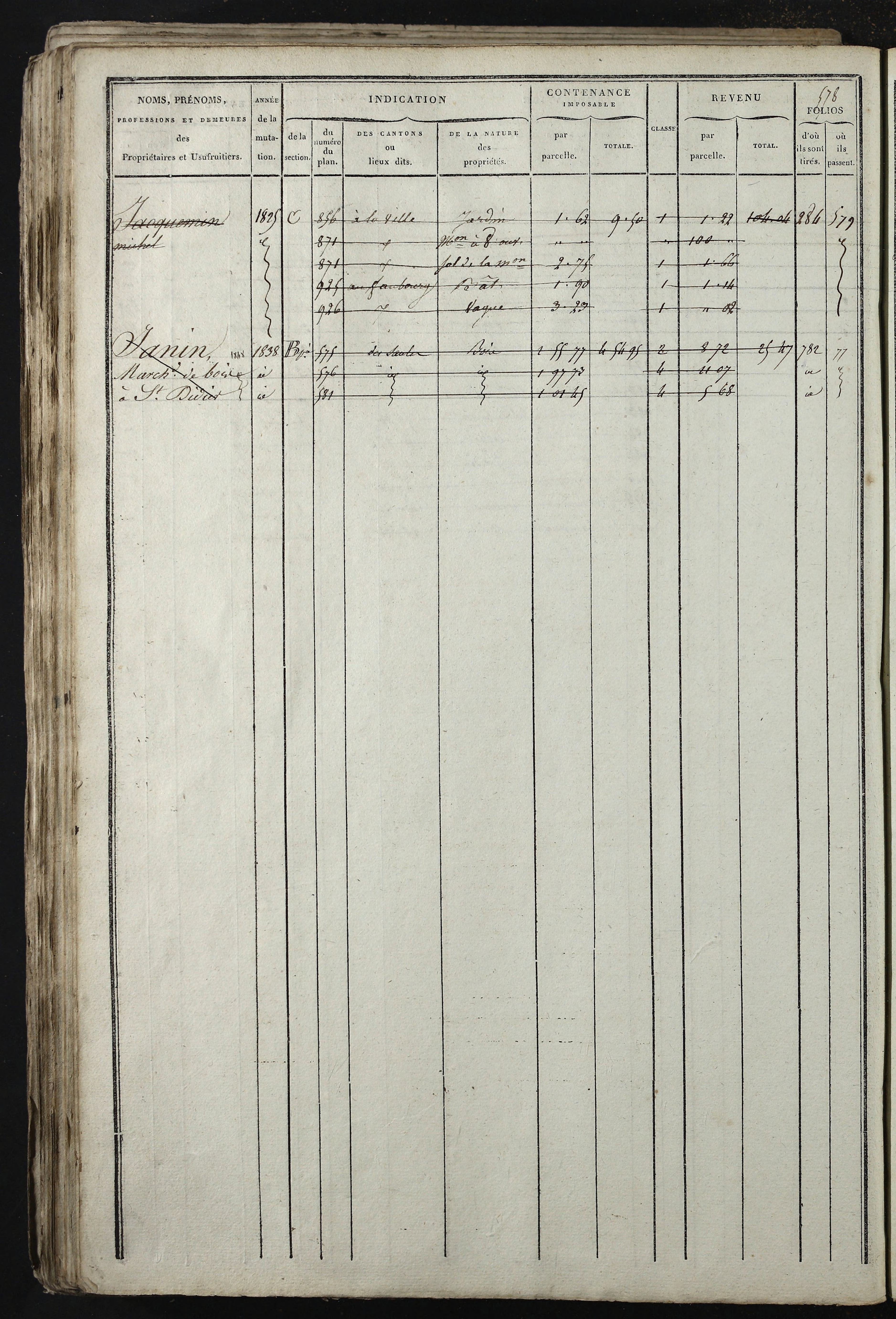 Relevant - 3 P 741 - 3 P 741 -  Folios 1 à 980  (1832-1846)