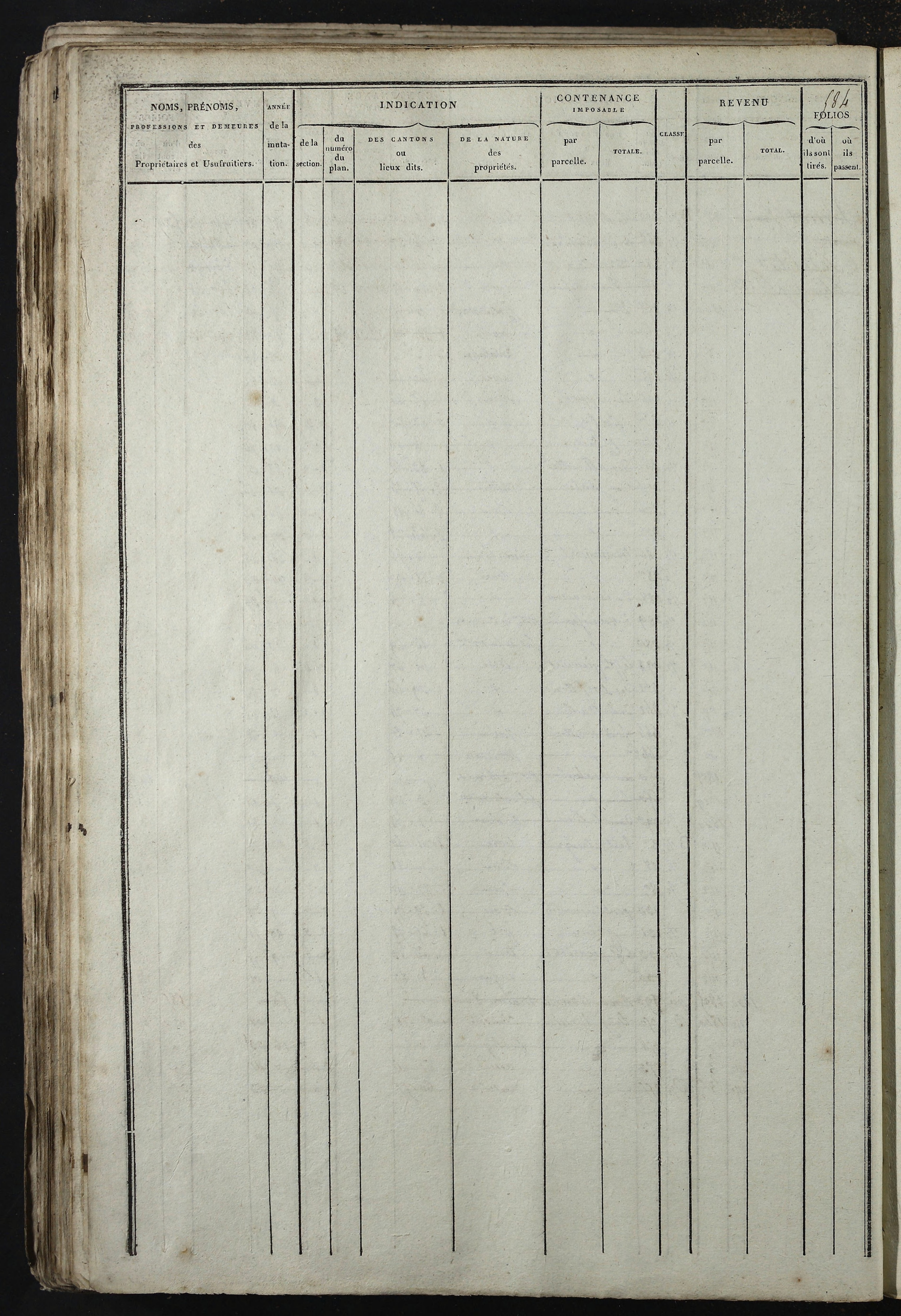 Relevant - 3 P 741 - 3 P 741 -  Folios 1 à 980  (1832-1846)