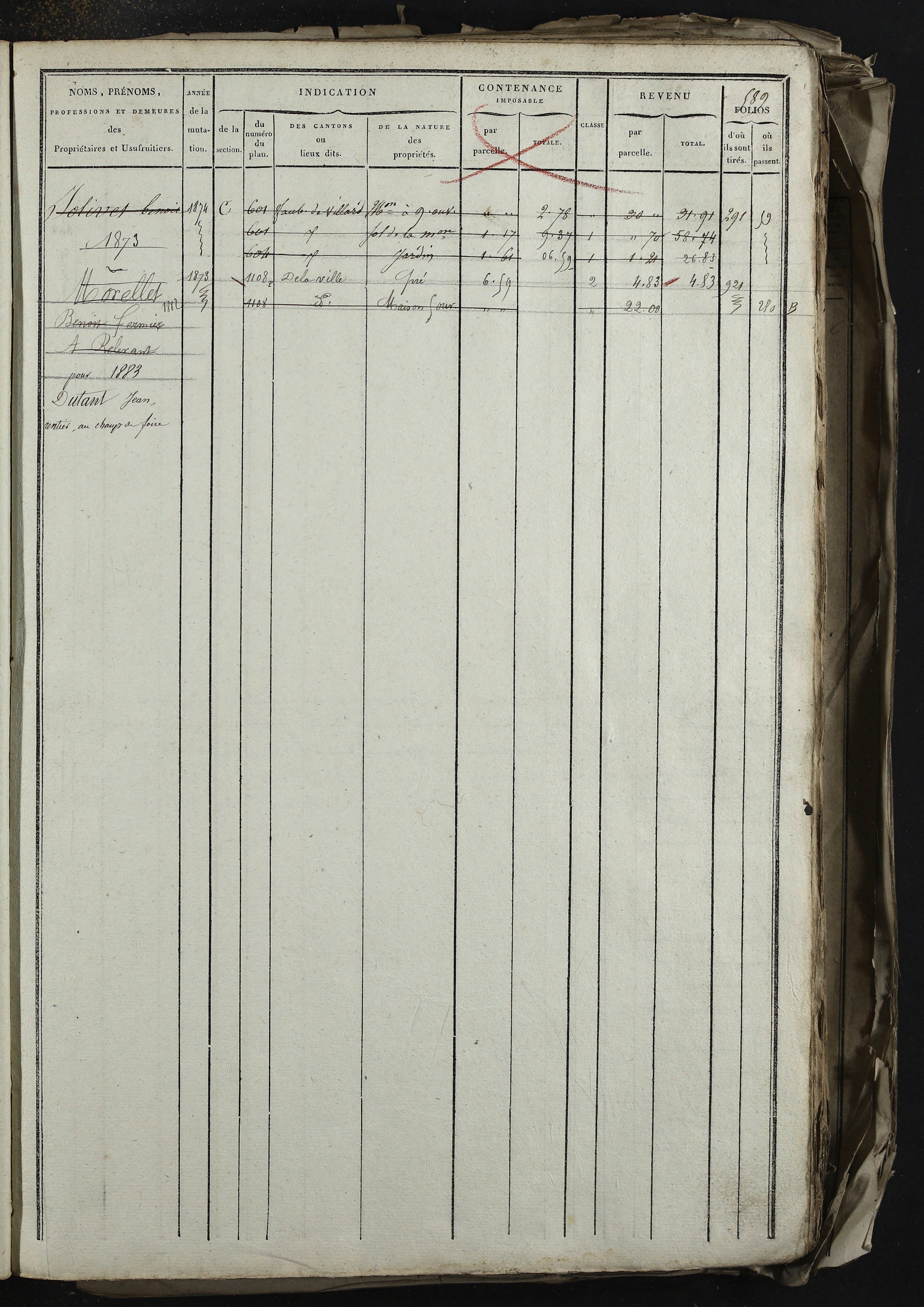 Relevant - 3 P 741 - 3 P 741 -  Folios 1 à 980  (1832-1846)