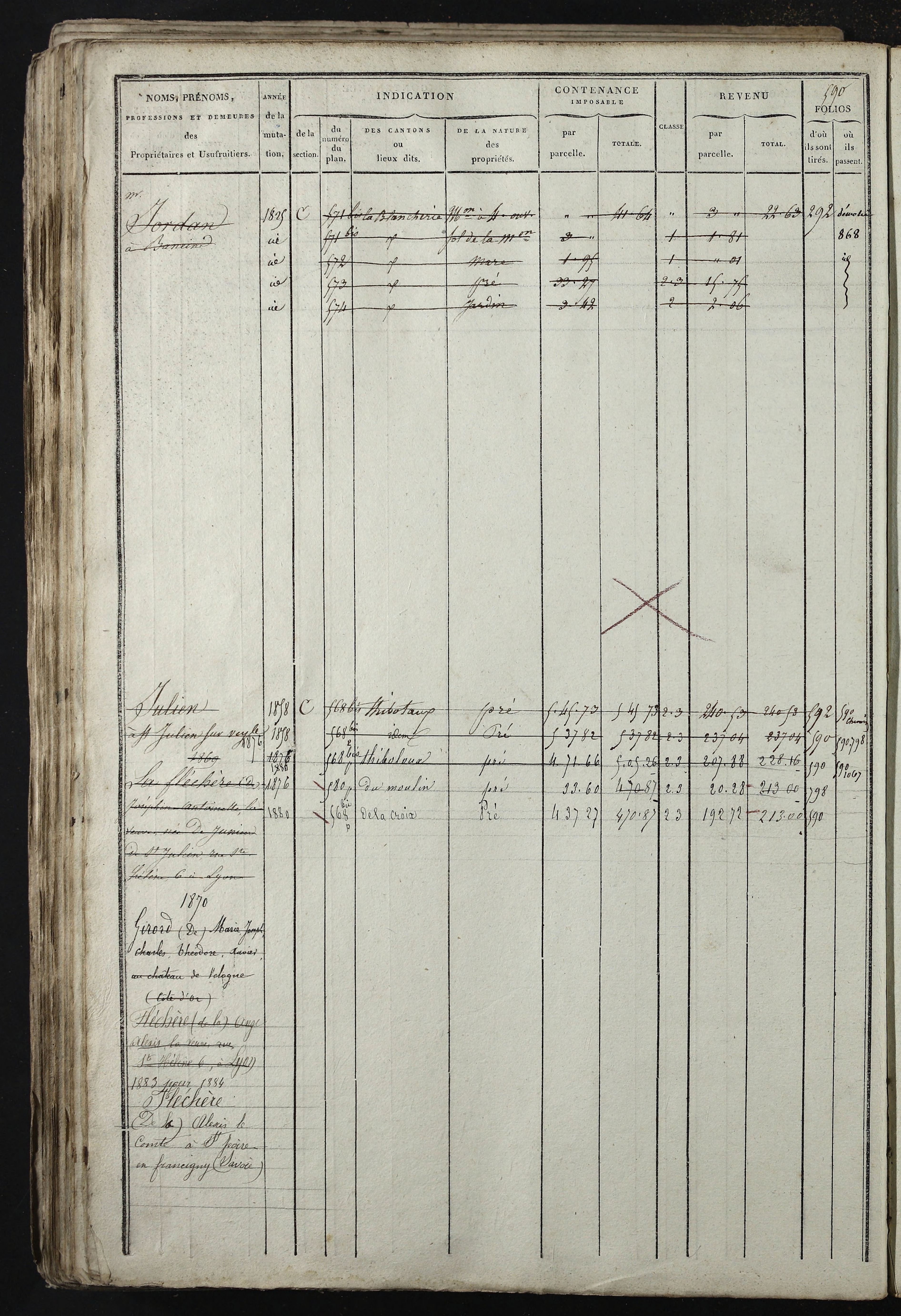 Relevant - 3 P 741 - 3 P 741 -  Folios 1 à 980  (1832-1846)