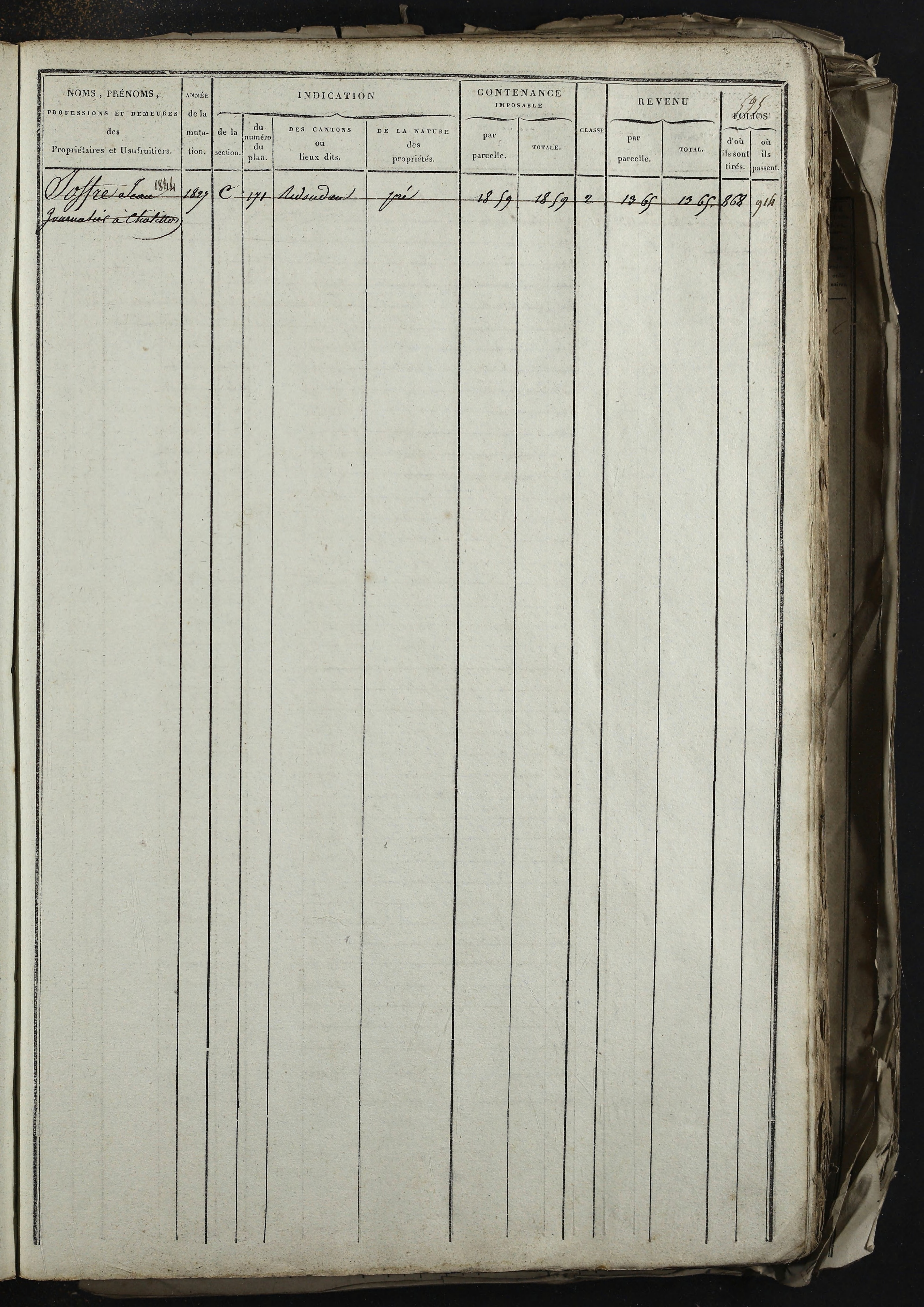 Relevant - 3 P 741 - 3 P 741 -  Folios 1 à 980  (1832-1846)