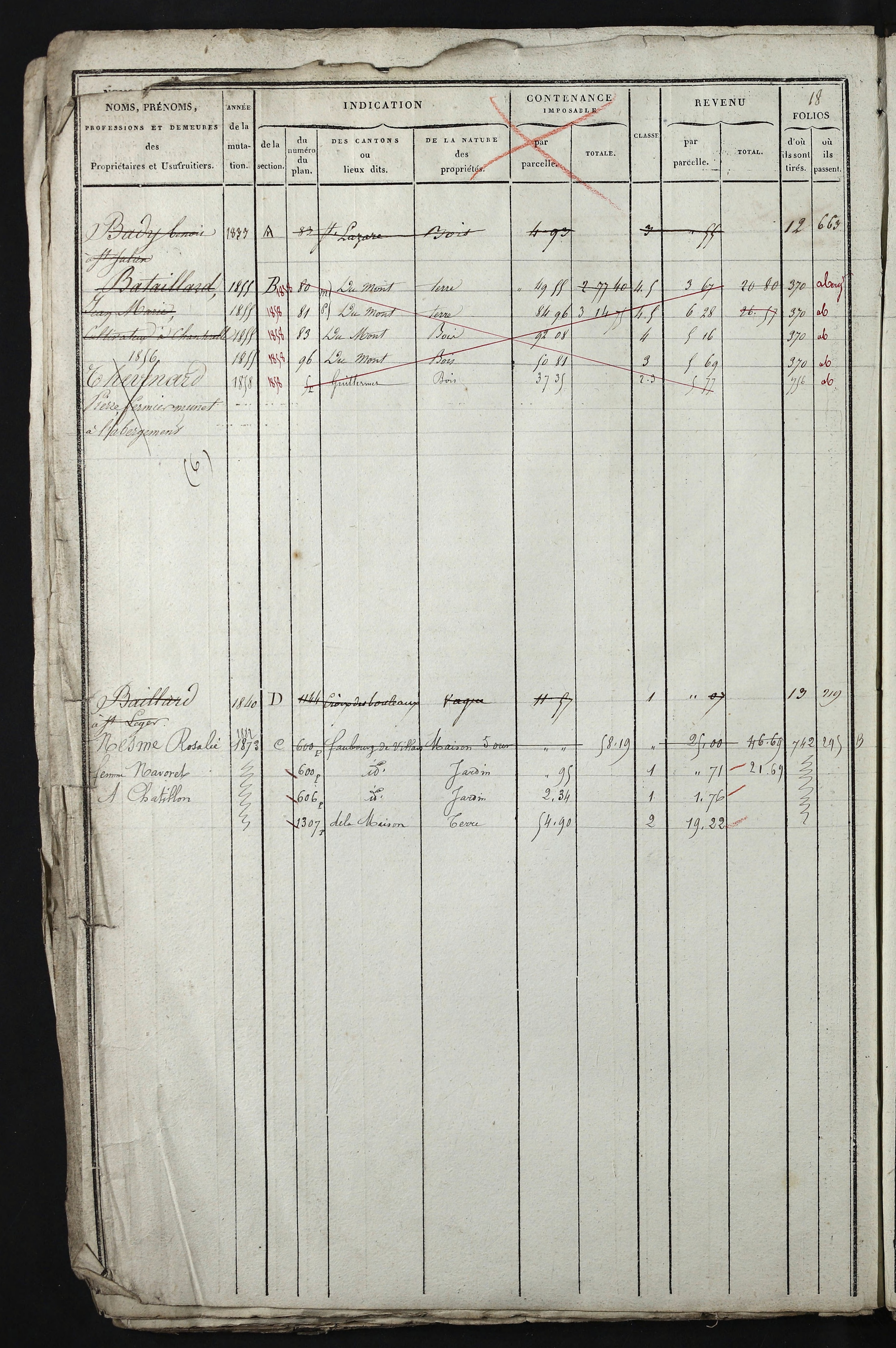 Relevant - 3 P 741 - 3 P 741 -  Folios 1 à 980  (1832-1846)