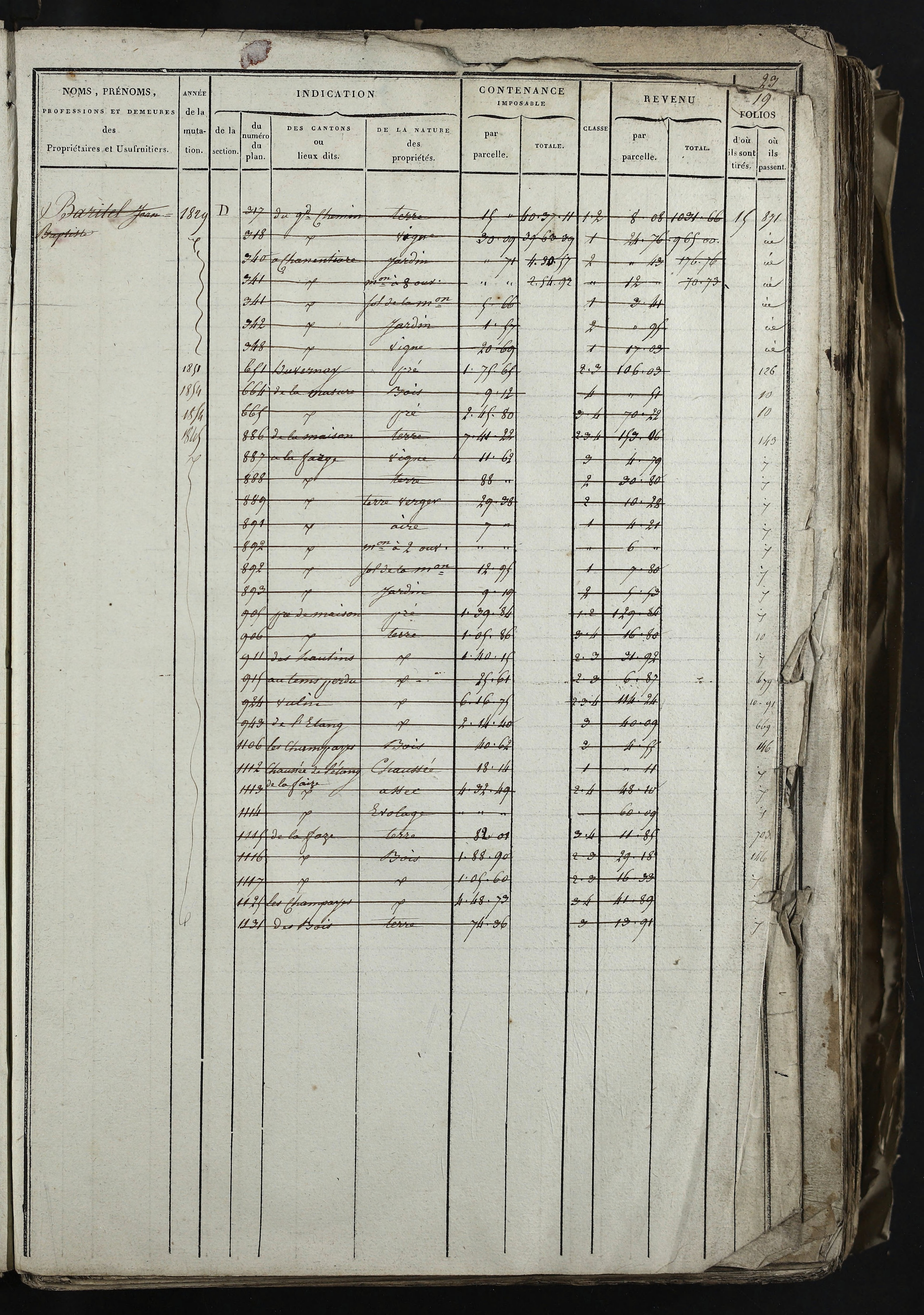 Relevant - 3 P 741 - 3 P 741 -  Folios 1 à 980  (1832-1846)