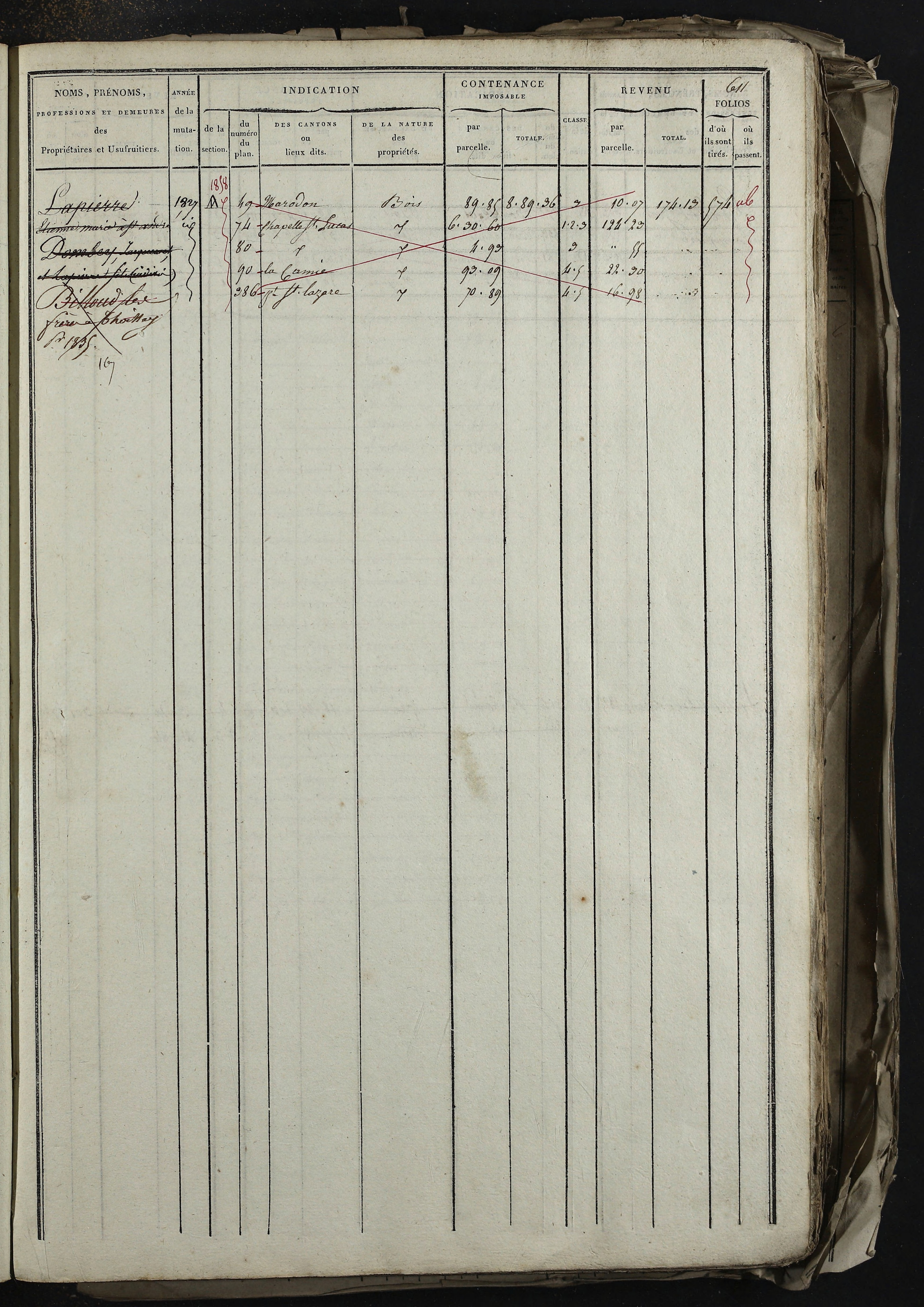 Relevant - 3 P 741 - 3 P 741 -  Folios 1 à 980  (1832-1846)